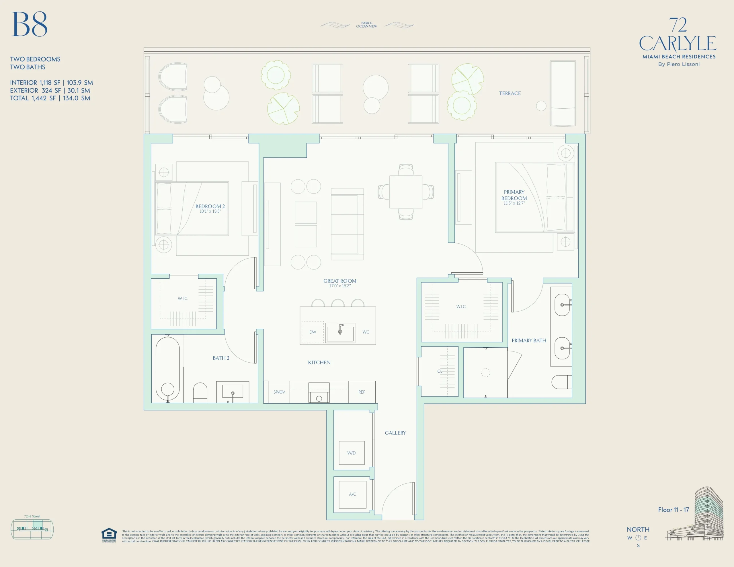 72 Carlyle — plano 31