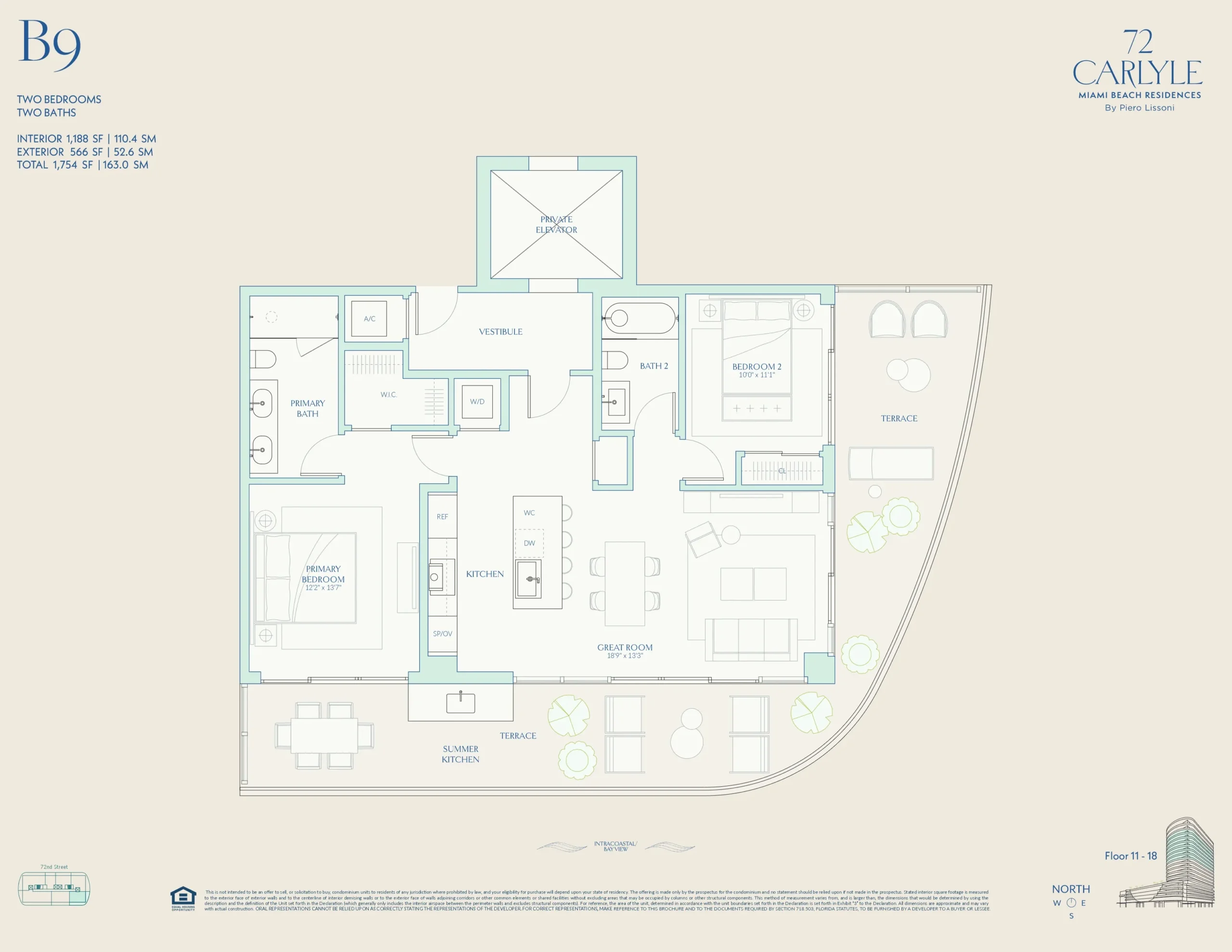 72 Carlyle — plano 32