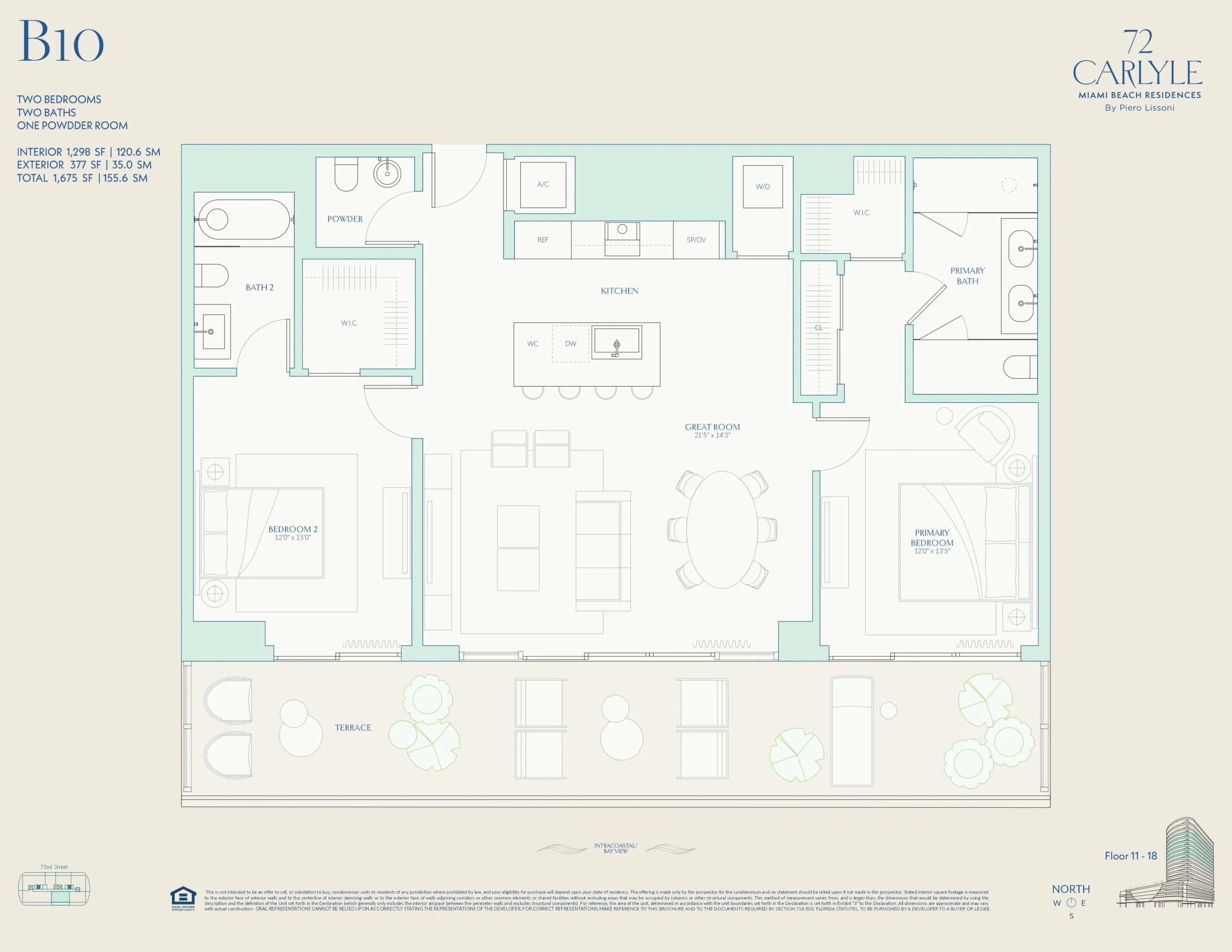 72 Carlyle — plano 33