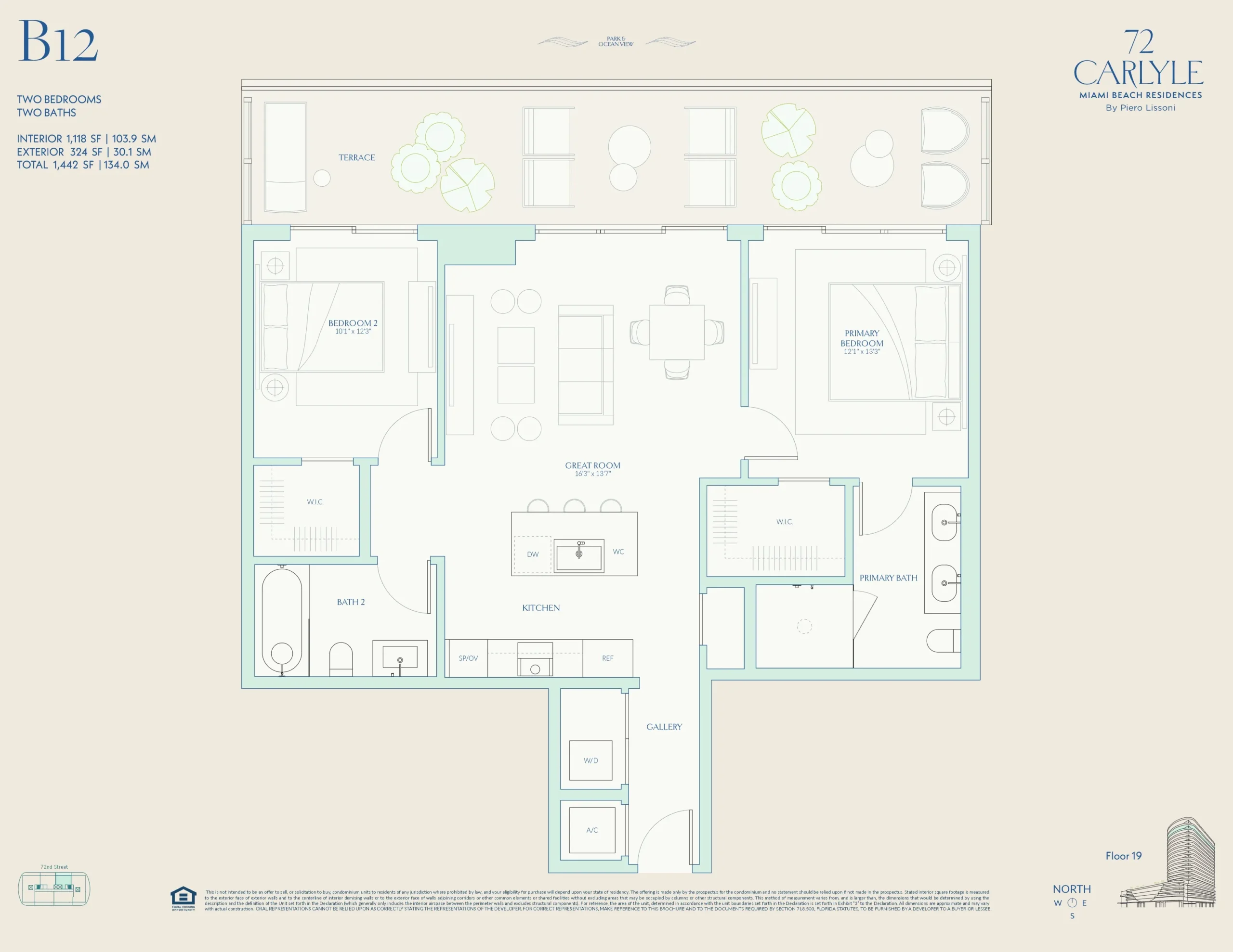 72 Carlyle — plano 35