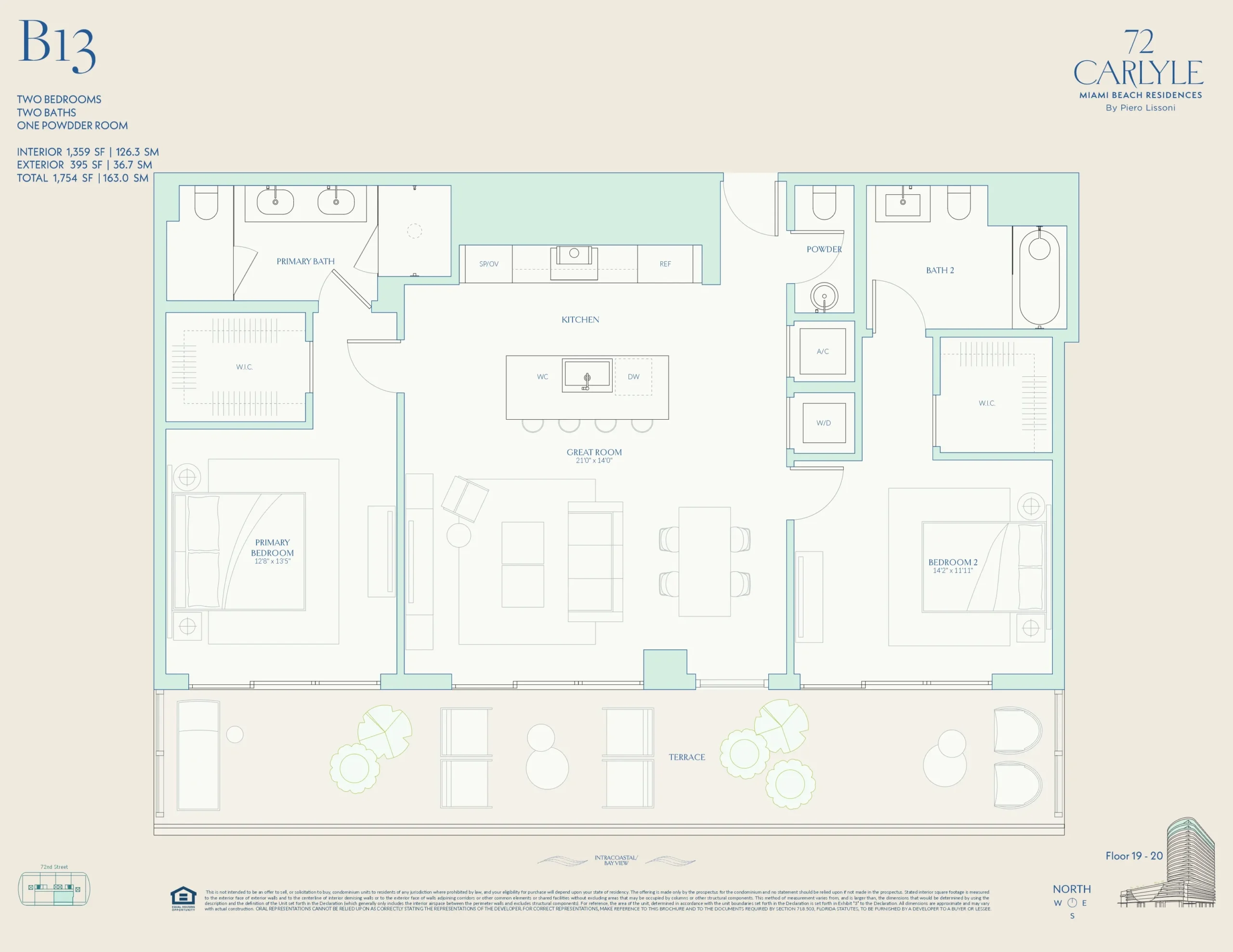 72 Carlyle — plano 37