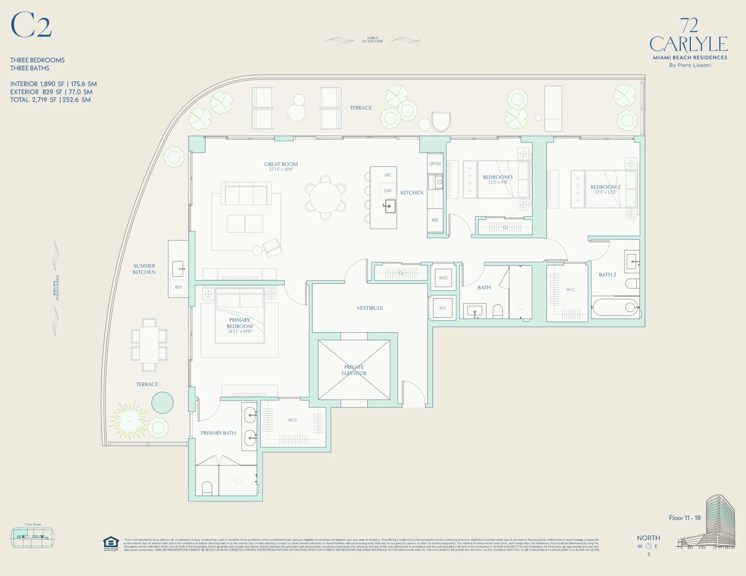 72 Carlyle — plano 39