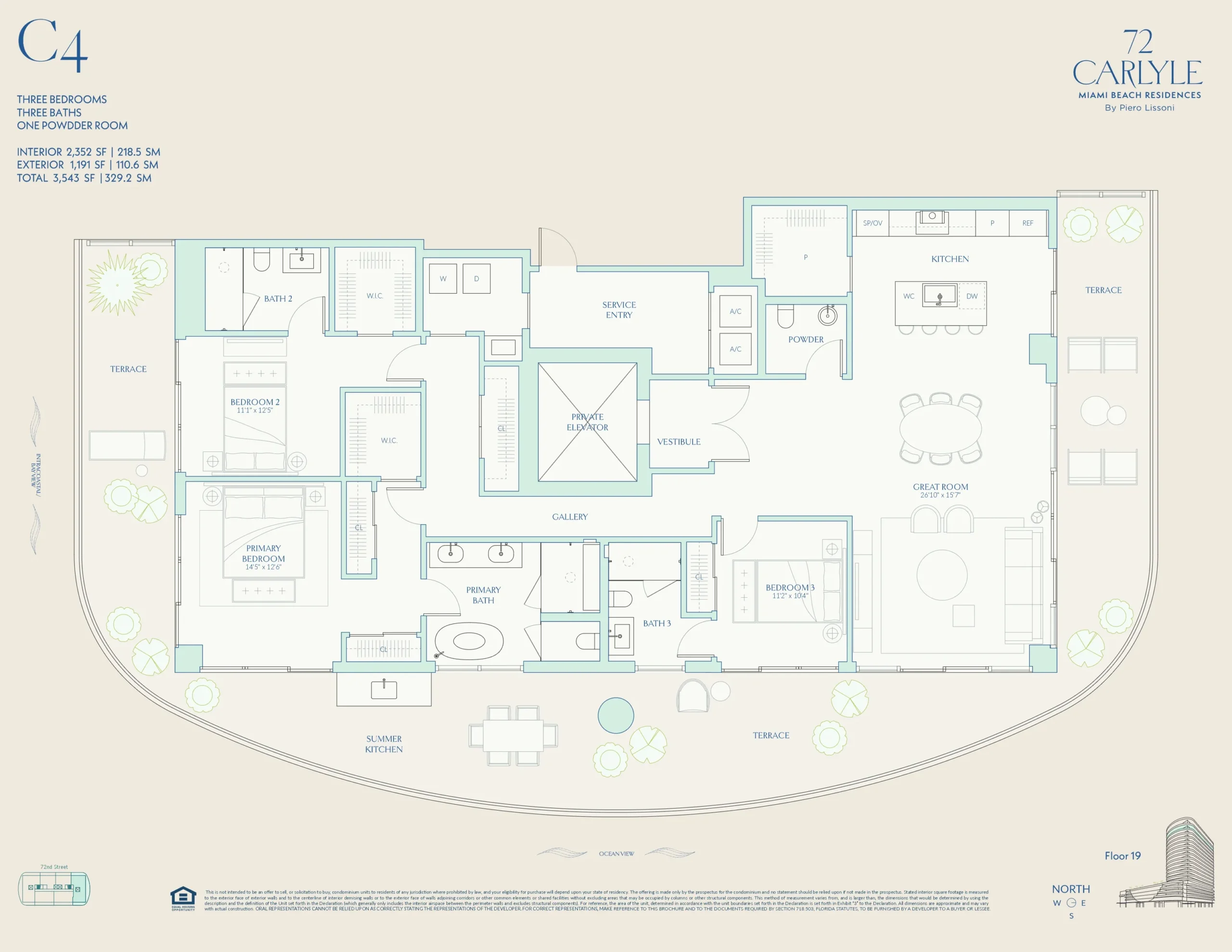 72 Carlyle — plano 41