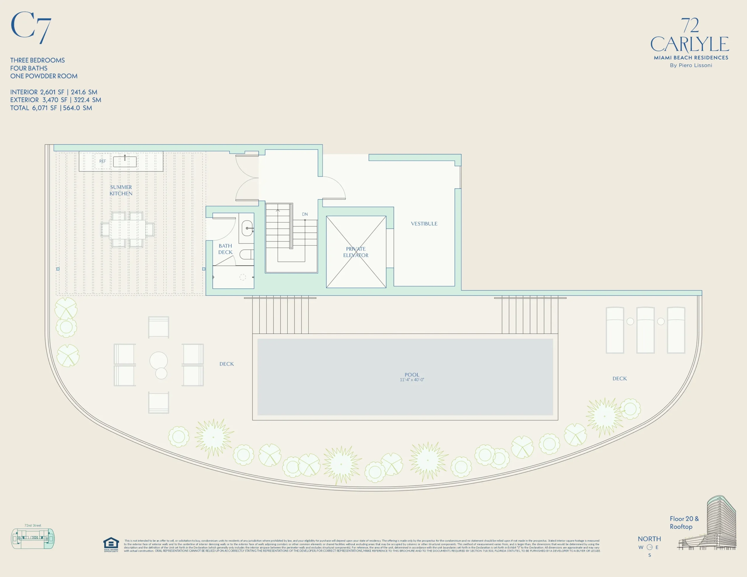 72 Carlyle — plano 46