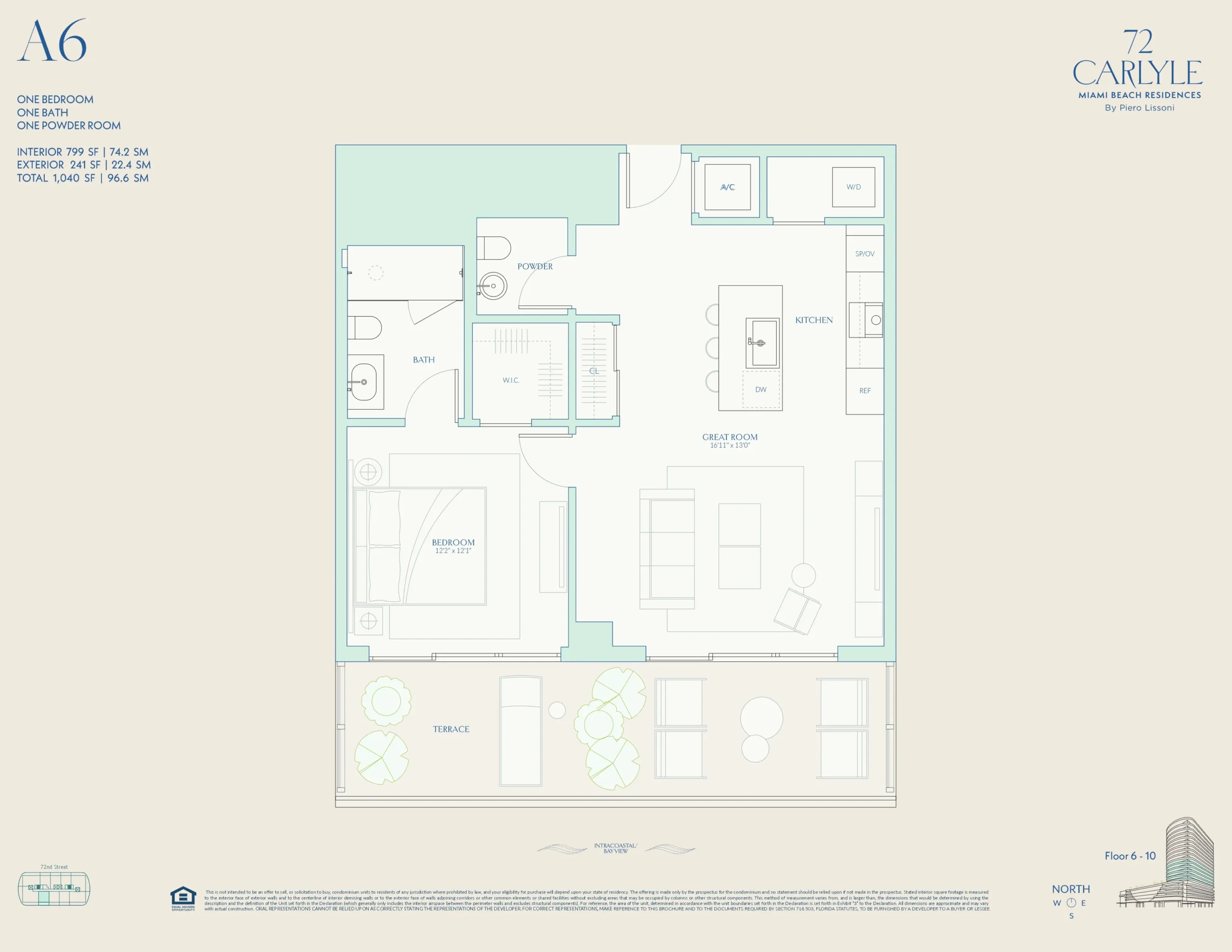 72 Carlyle — plano 20