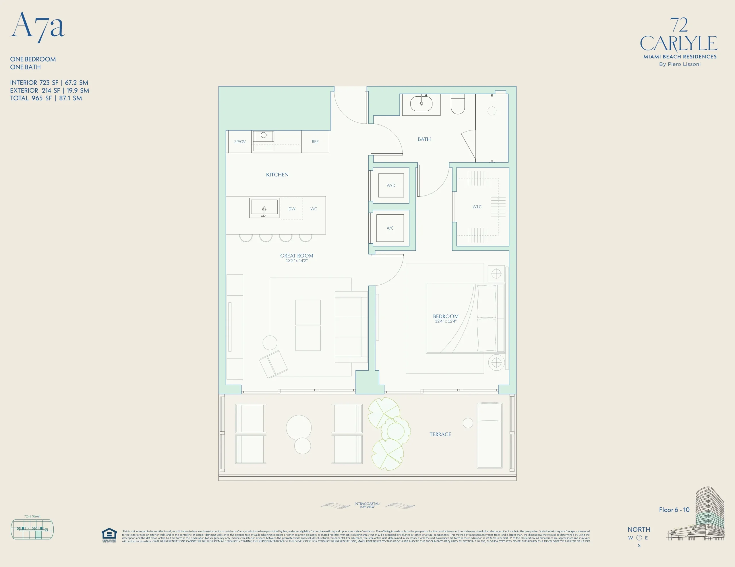 72 Carlyle — plano 22