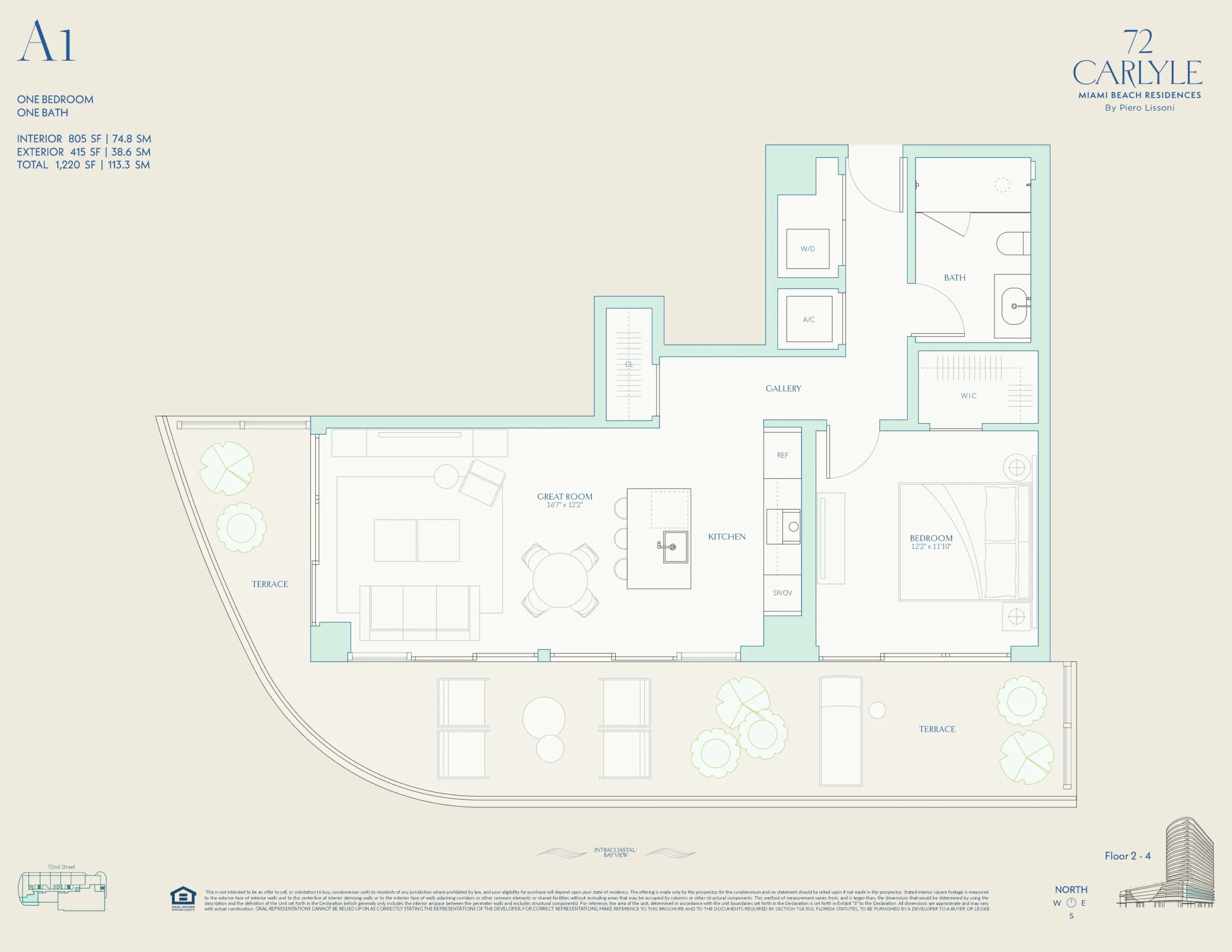 72 Carlyle — plano 2