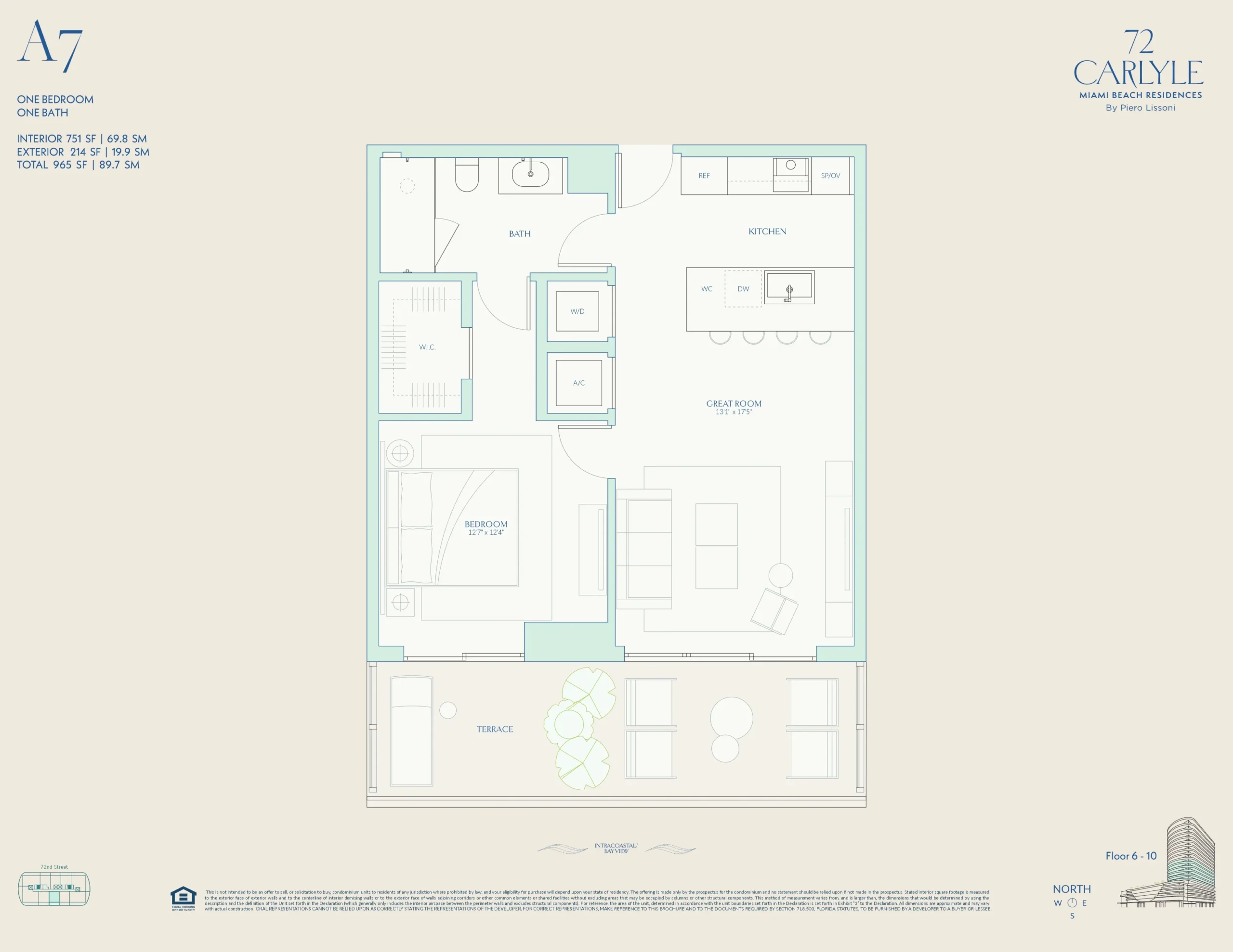 72 Carlyle — plano 9