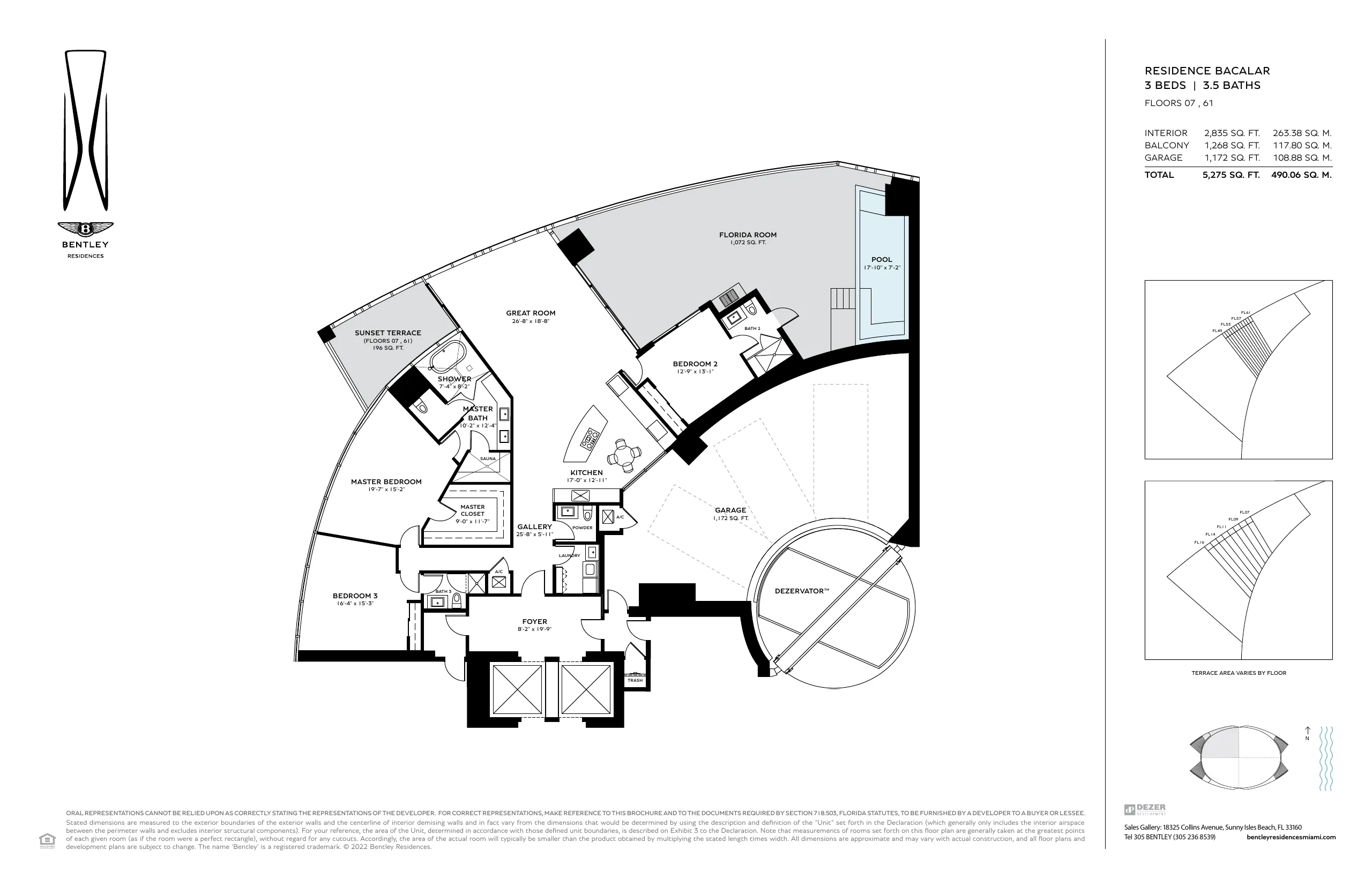 Bentley Residences — plano 7