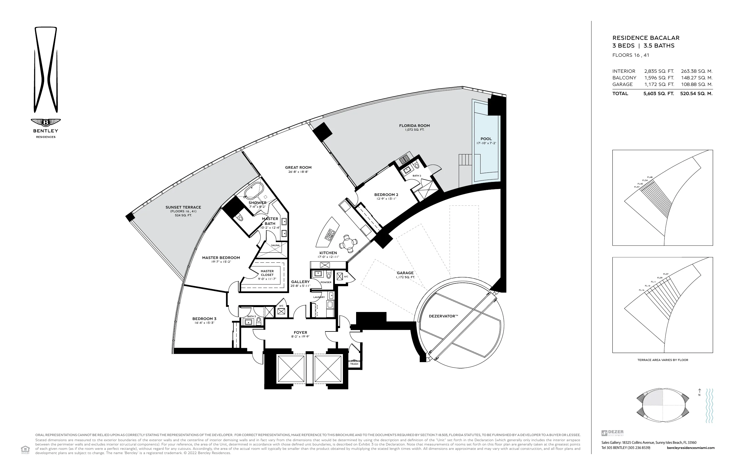 Bentley Residences — plano 8