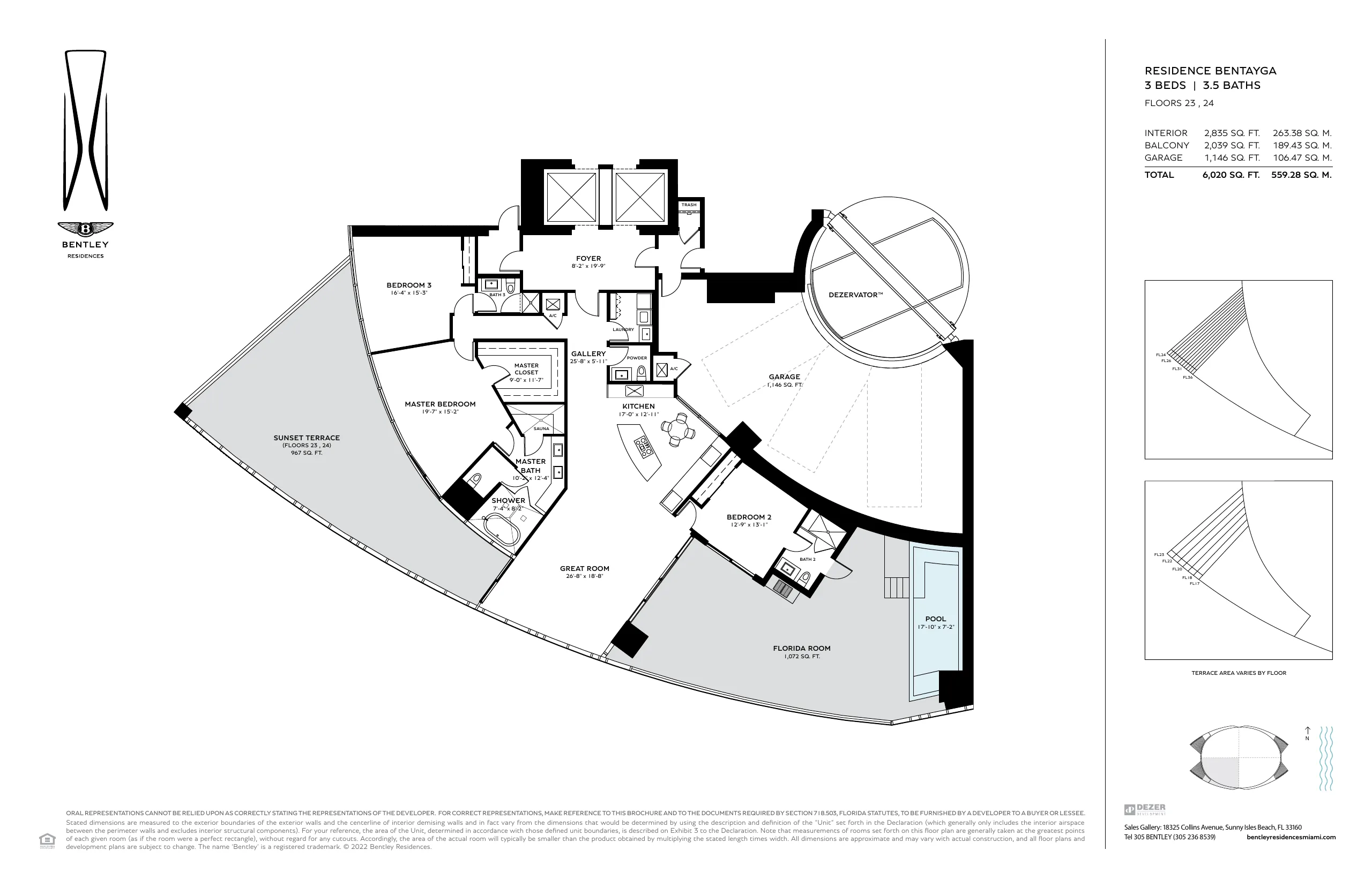 Bentley Residences — plano 12