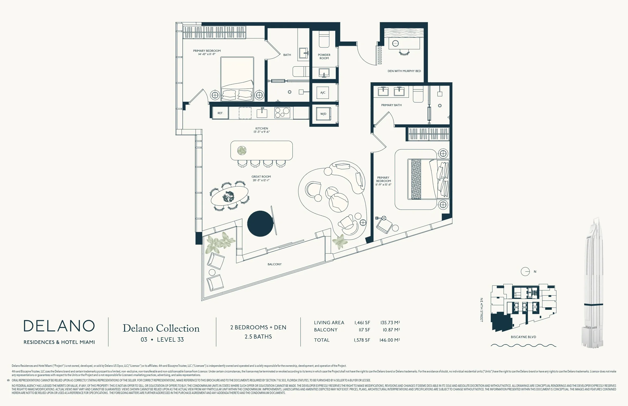 DELANO Miami Residences — plano 4