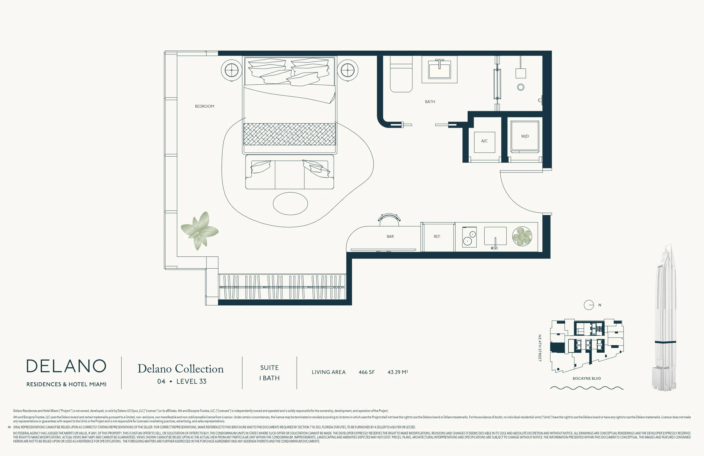 DELANO Miami Residences — plano 6