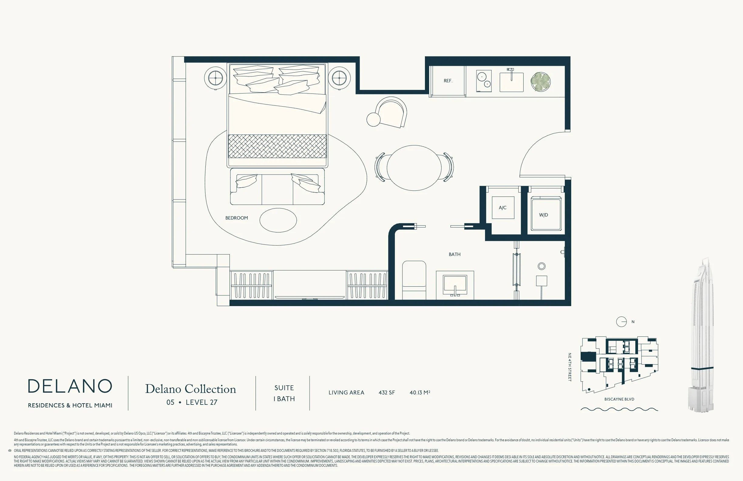 DELANO Miami Residences — plano 7