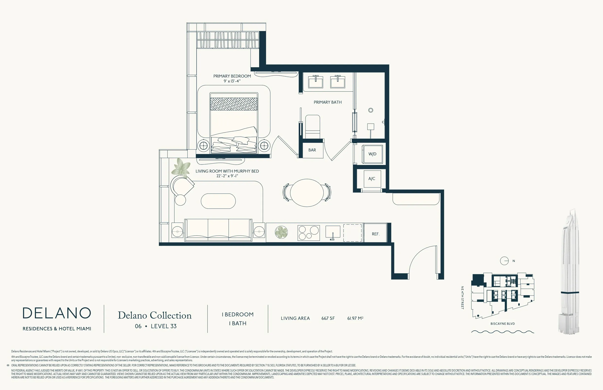DELANO Miami Residences — plano 10