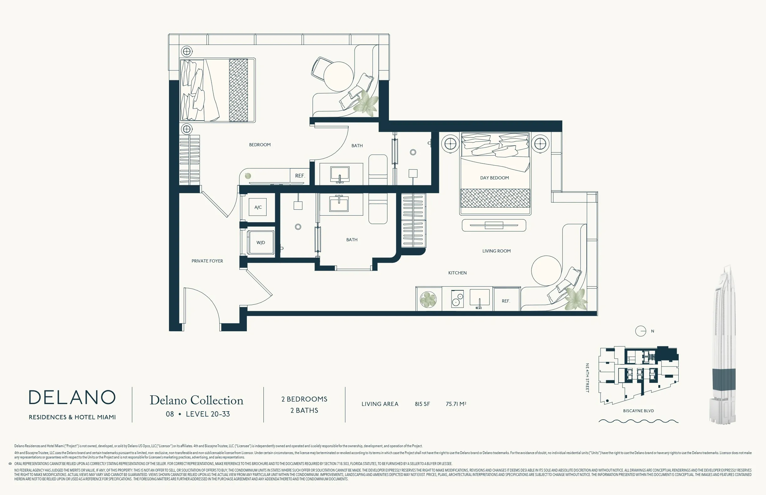 DELANO Miami Residences — plano 12