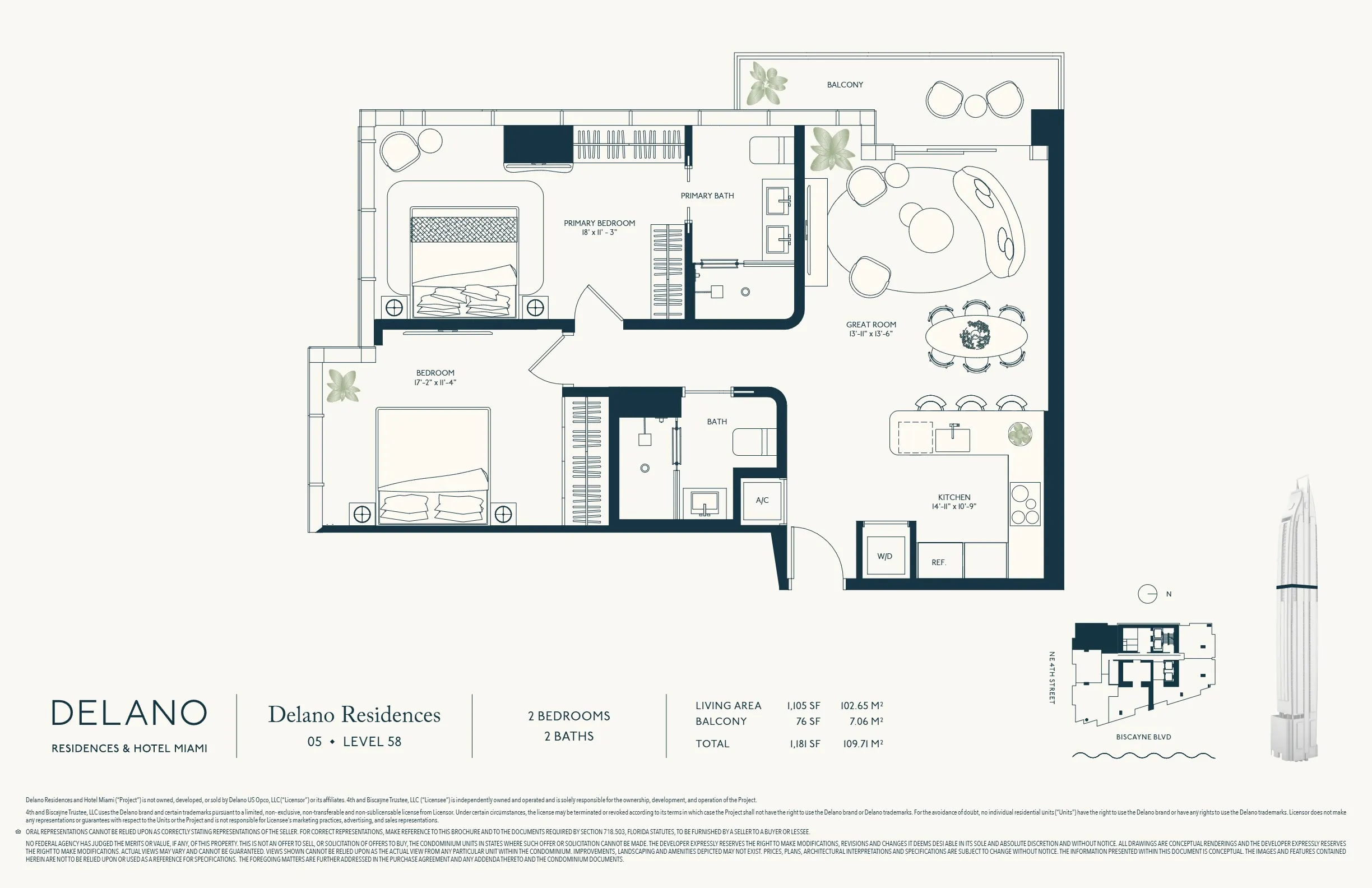 DELANO Miami Residences — plano 20