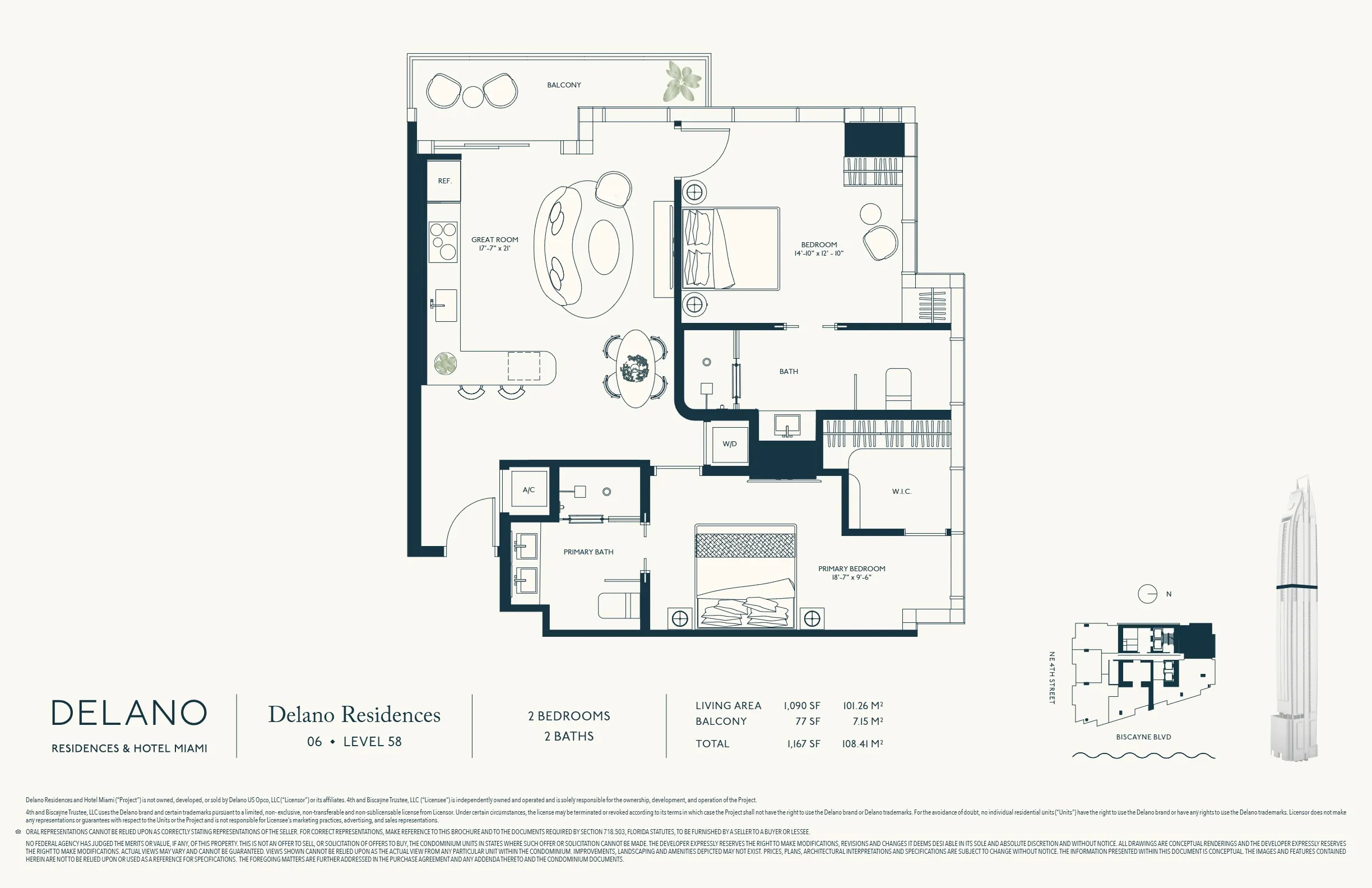 DELANO Miami Residences — plano 21