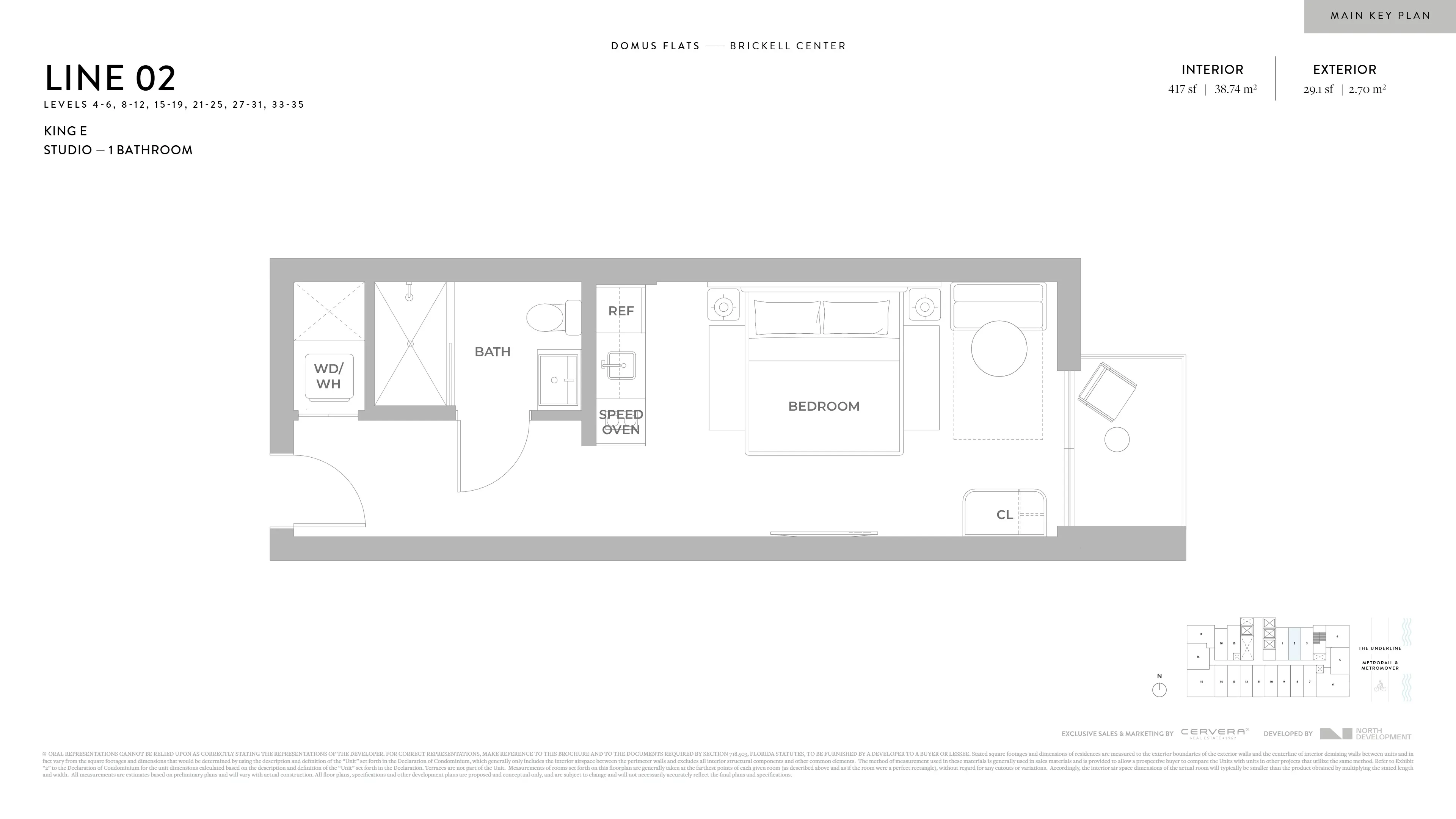 Domus Brickell Center — plano 9