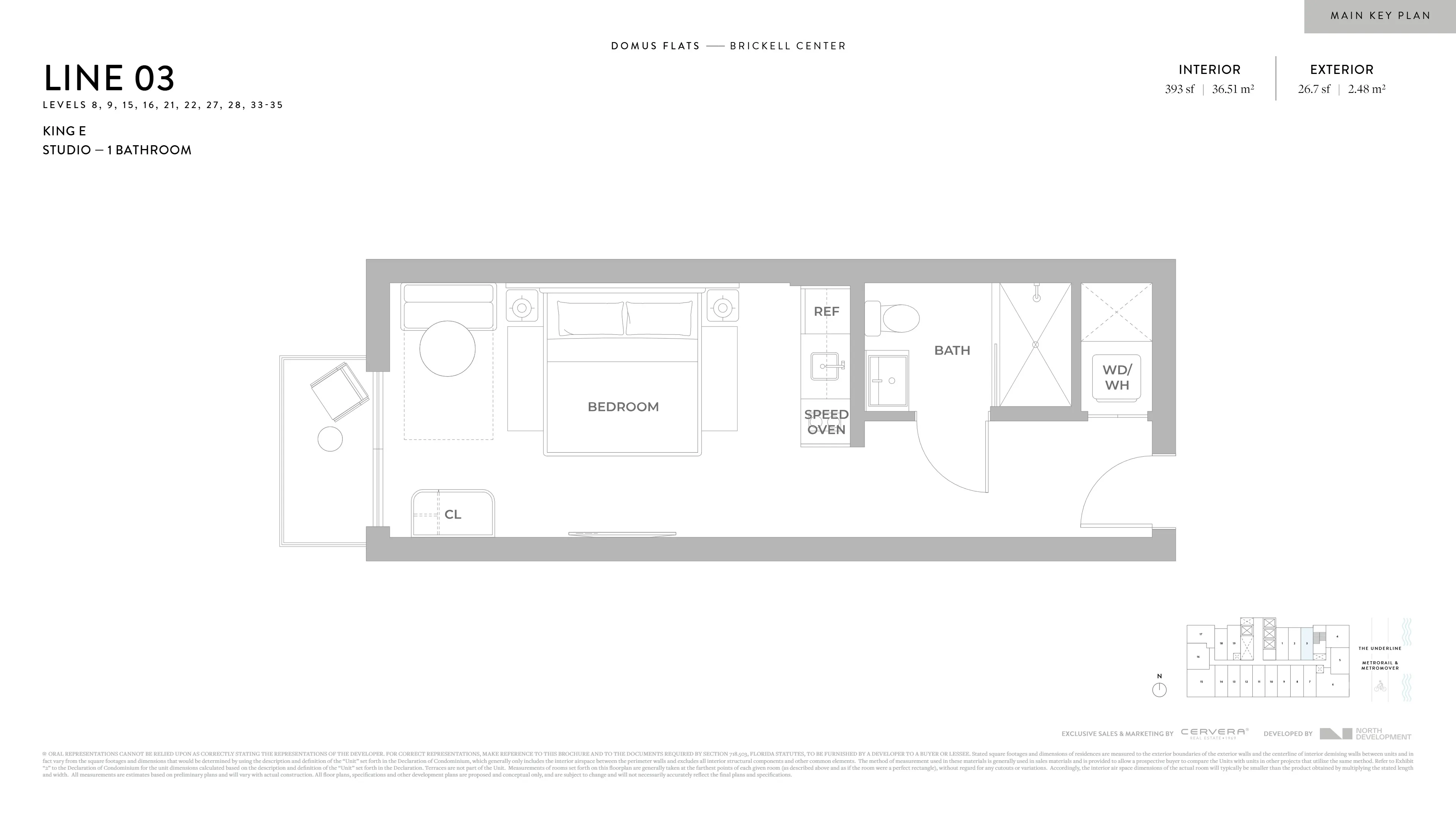 Domus Brickell Center — plano 13