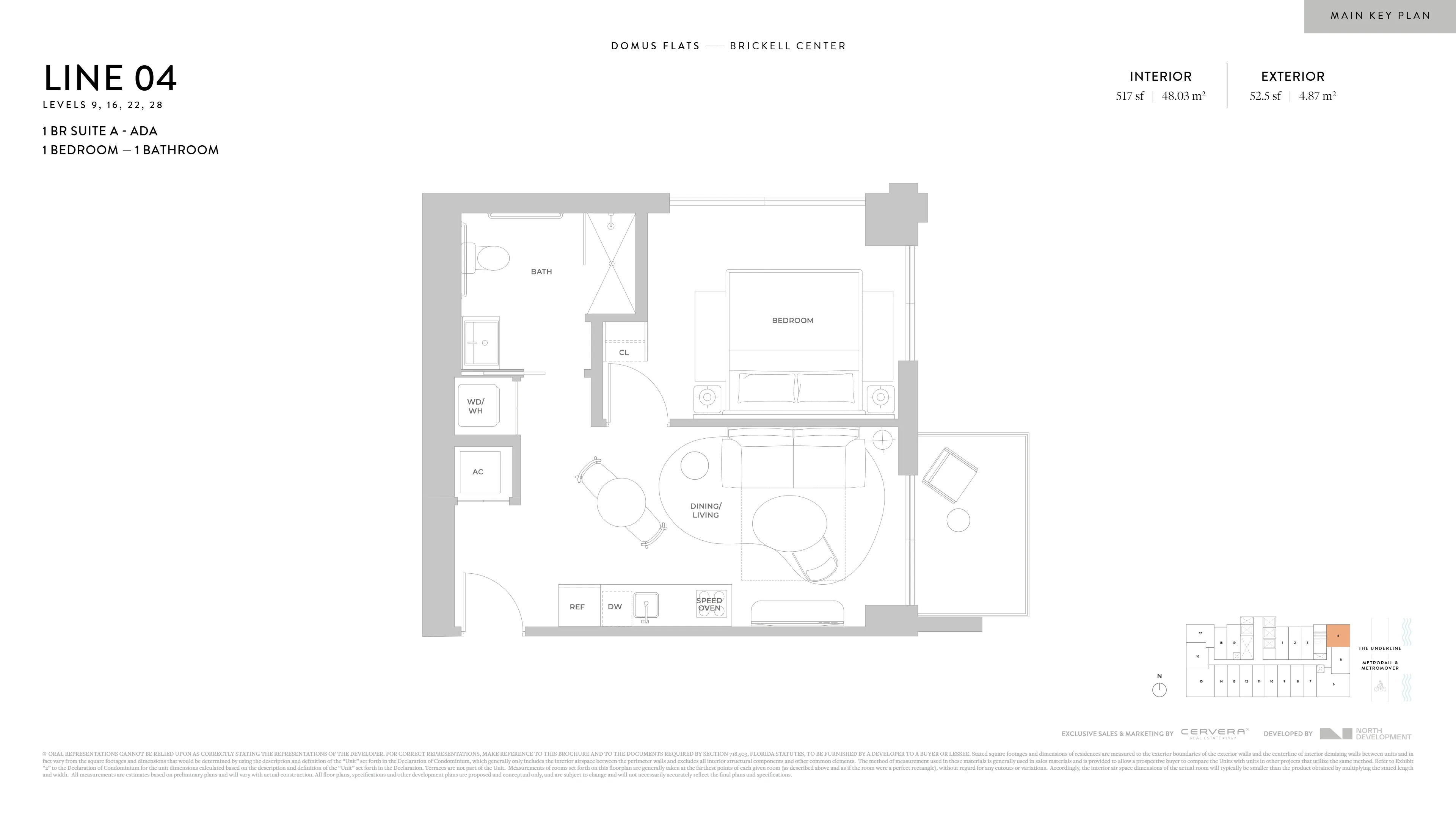 Domus Brickell Center — plano 15