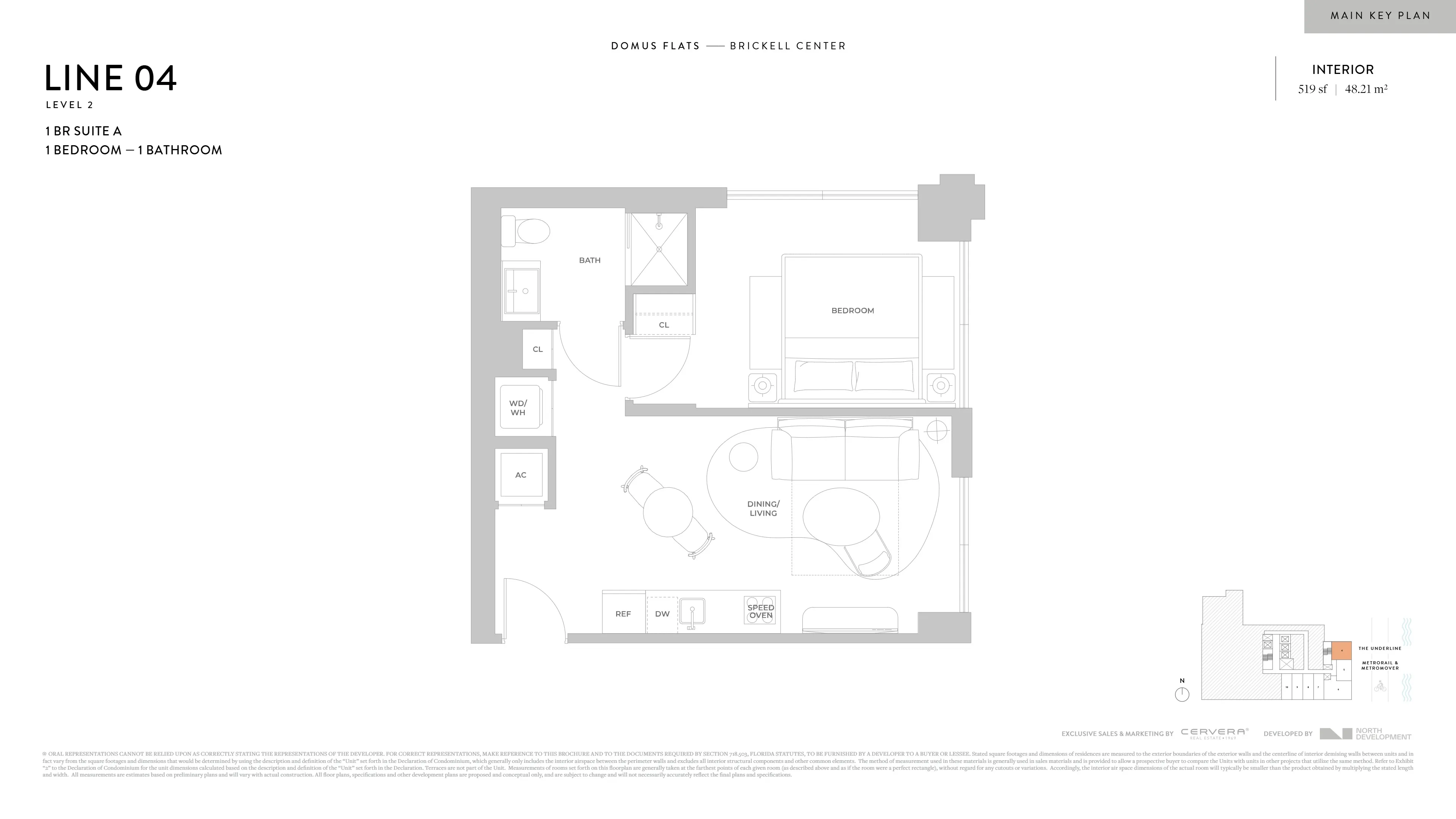 Domus Brickell Center — plano 16