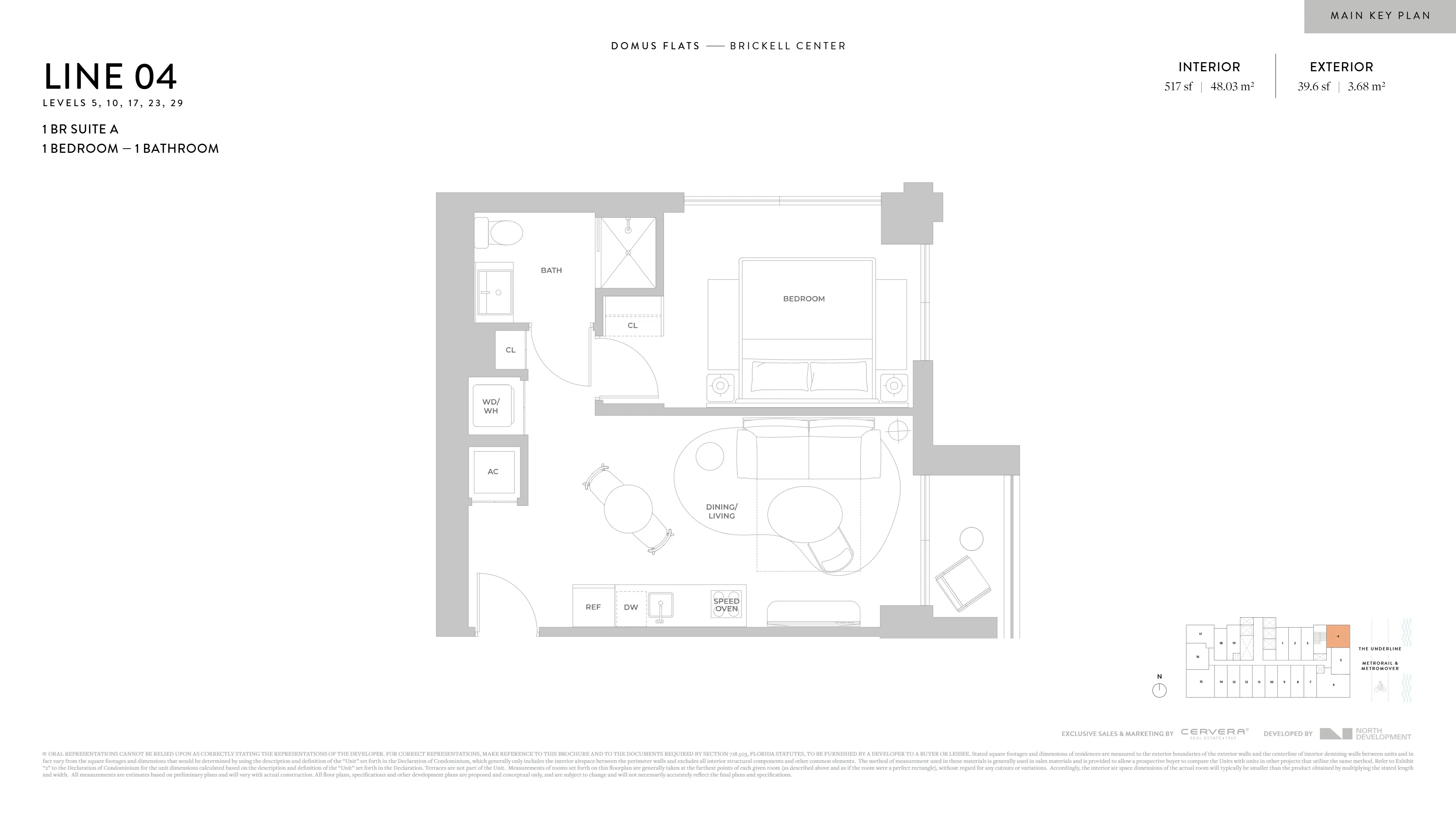 Domus Brickell Center — plano 18