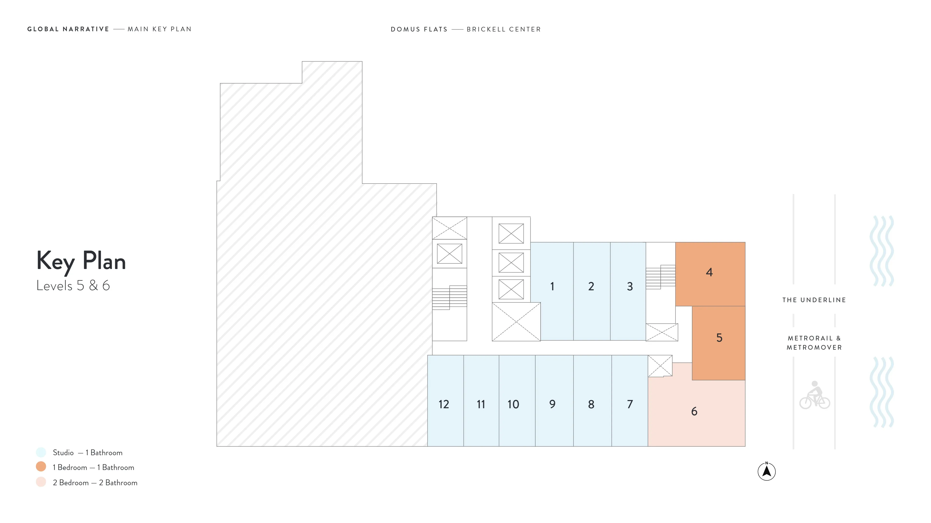 Domus Brickell Center — plano 3