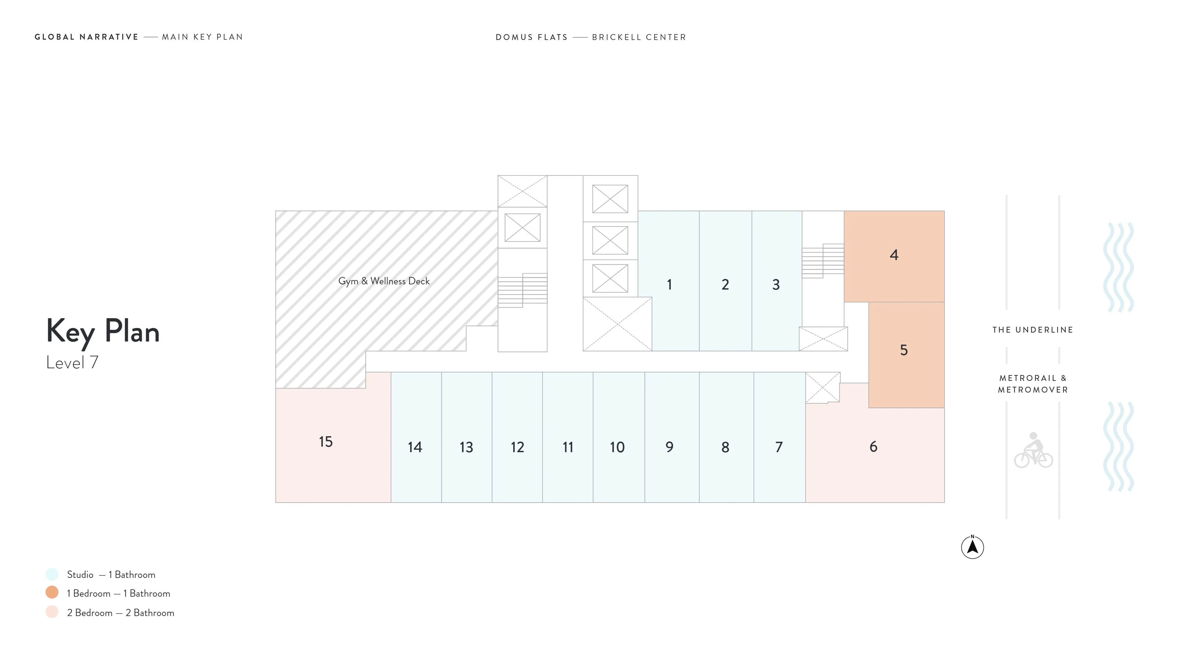Domus Brickell Center — plano 4