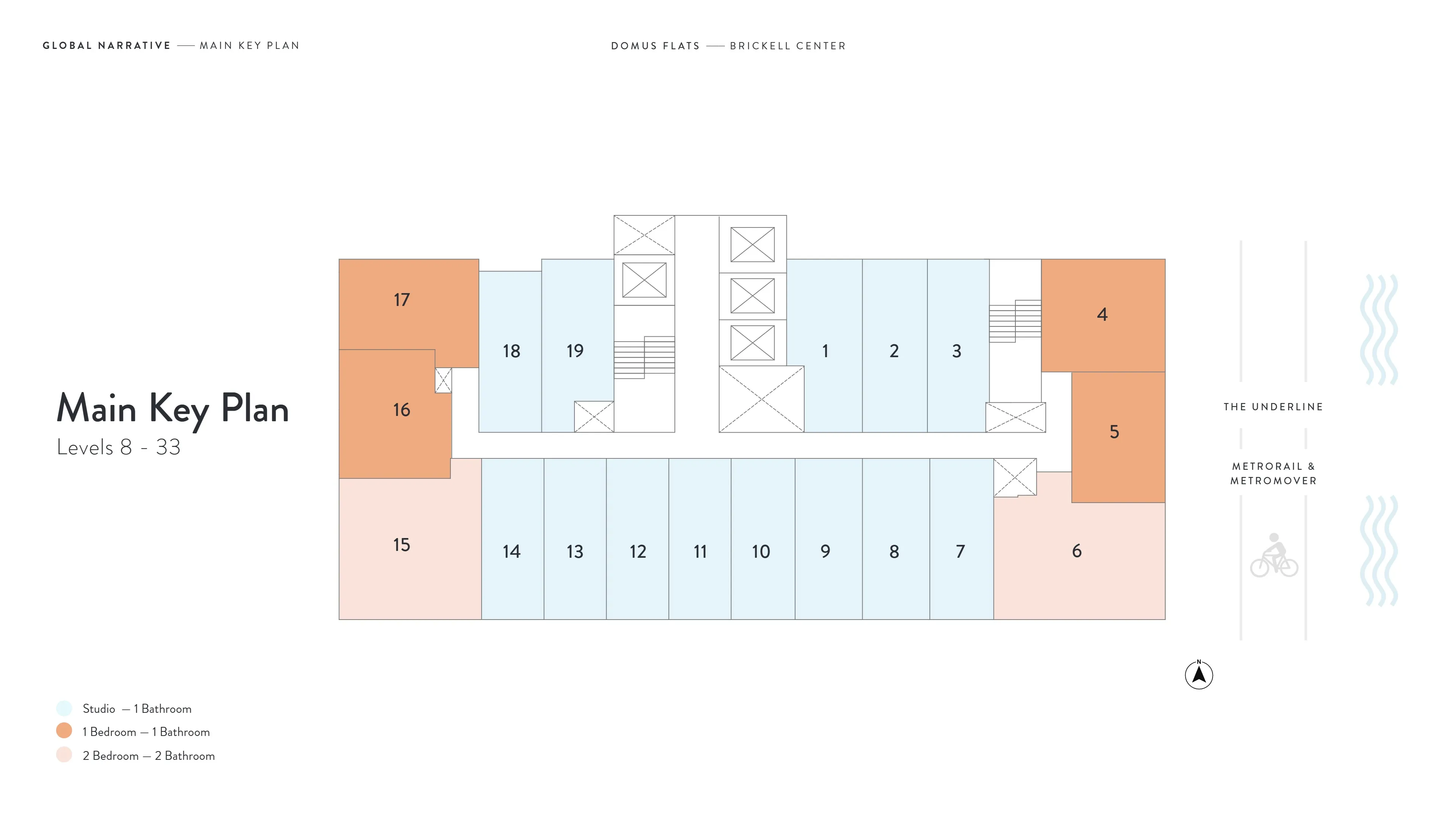 Domus Brickell Center — plano 5