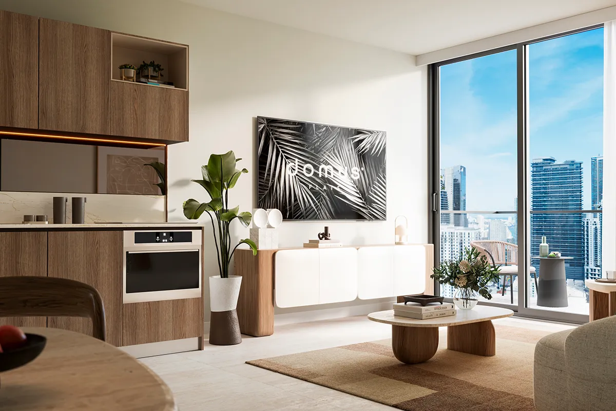 Domus Brickell Center — Residencias 1
