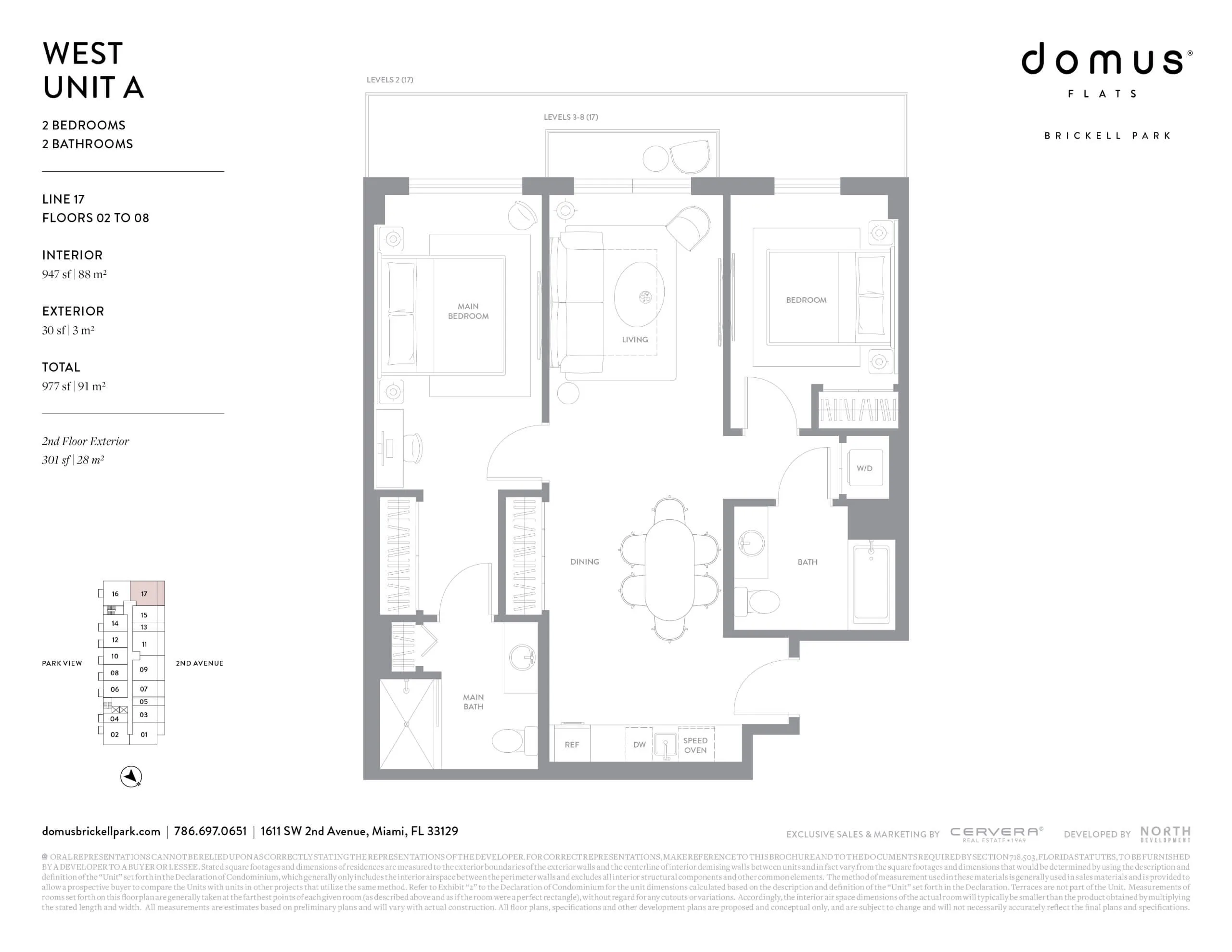 Domus Brickell Park — plano 9