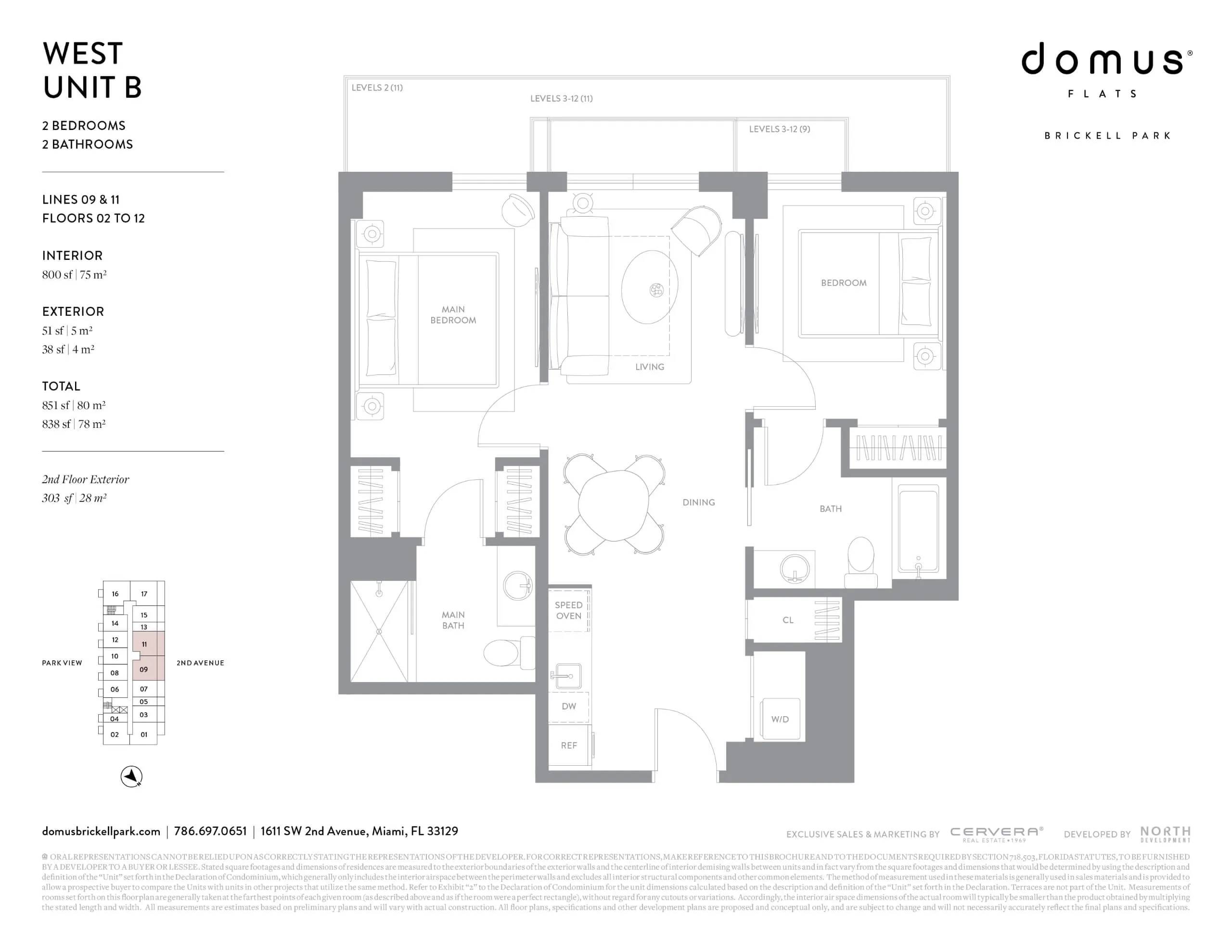 Domus Brickell Park — plano 10