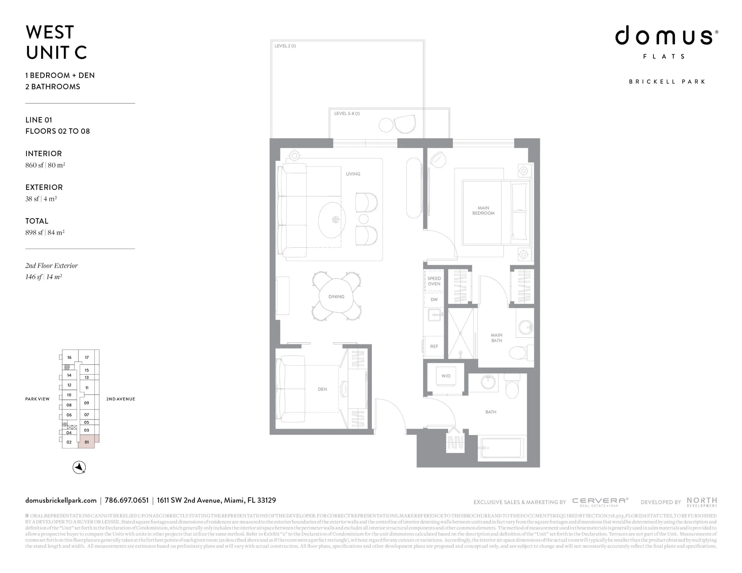 Domus Brickell Park — plano 11