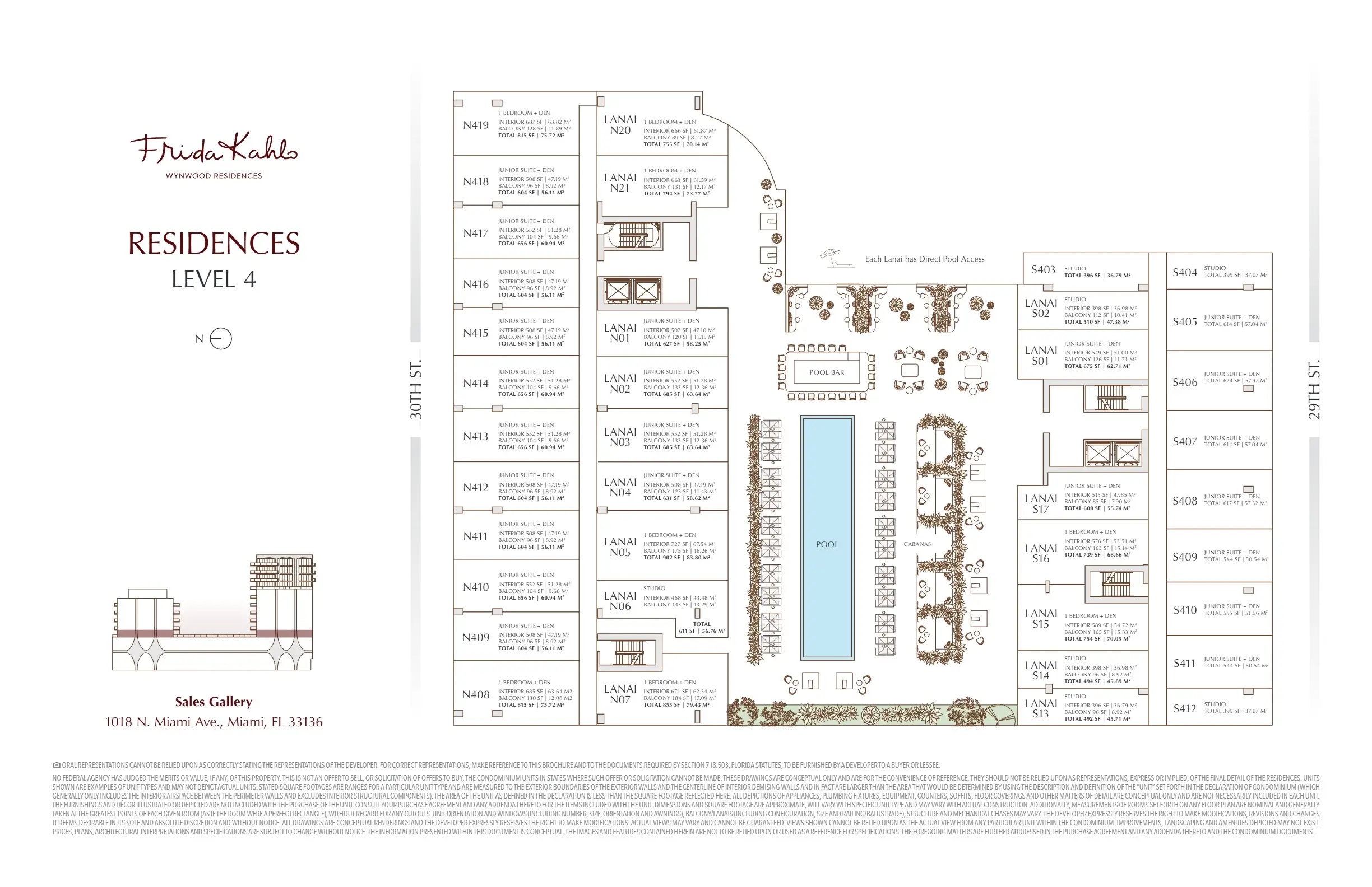 Frida Kahlo Residences — plano 3