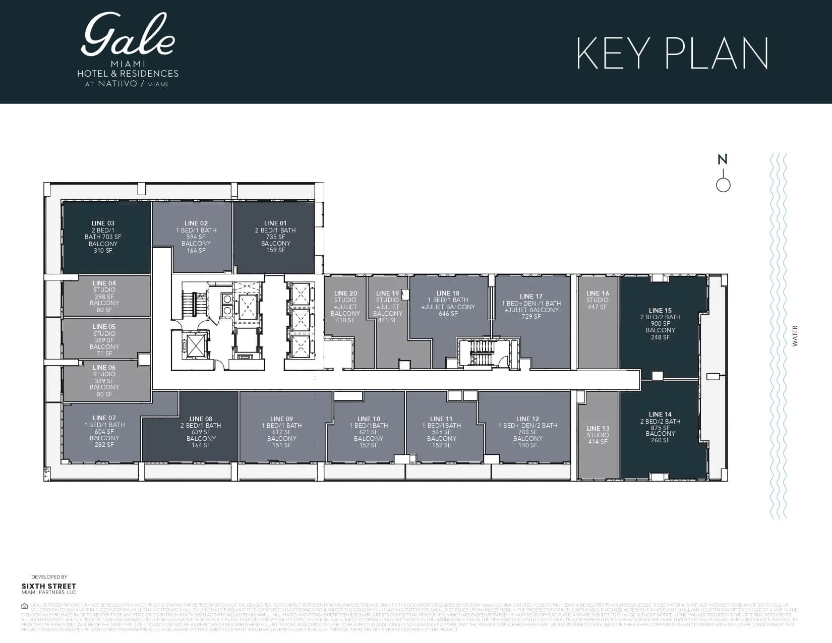 GALE Hotel & Residences — plano 16