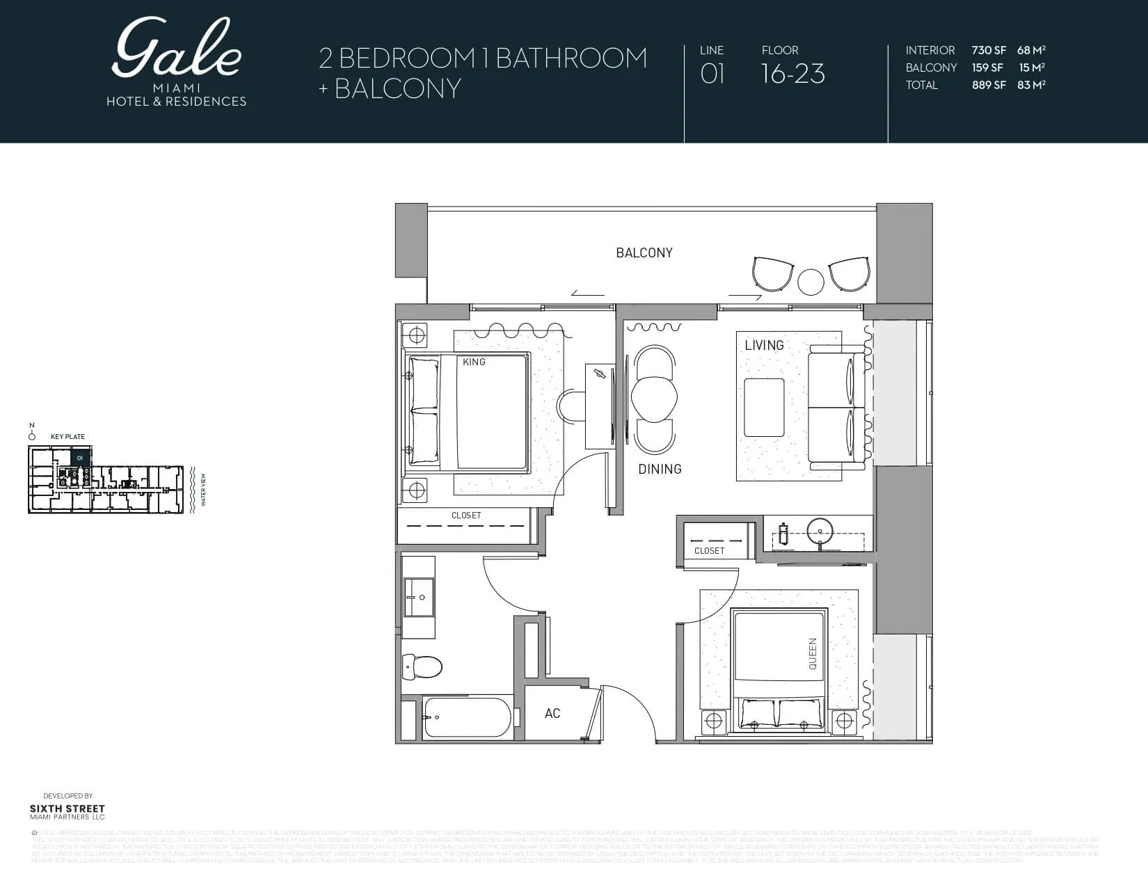 GALE Hotel & Residences — plano 1