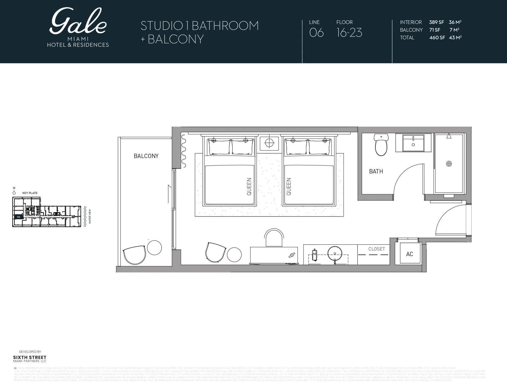 GALE Hotel & Residences — plano 3