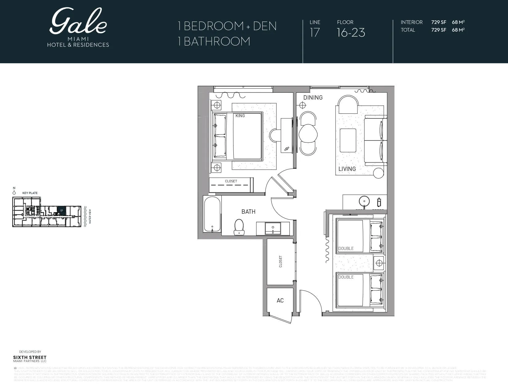 GALE Hotel & Residences — plano 15
