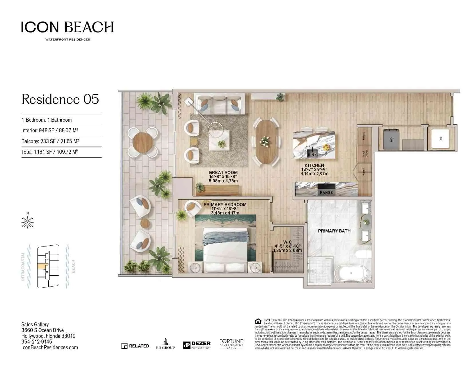 Icon Beach Residences — plano 5
