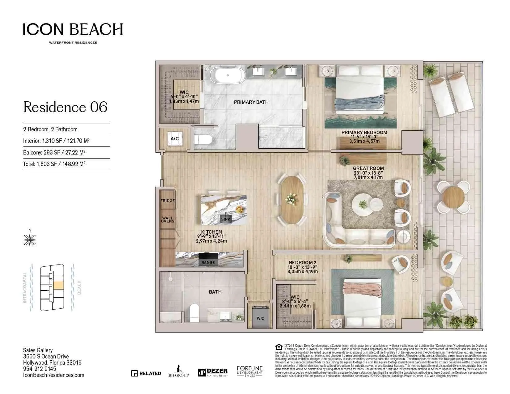 Icon Beach Residences — plano 6