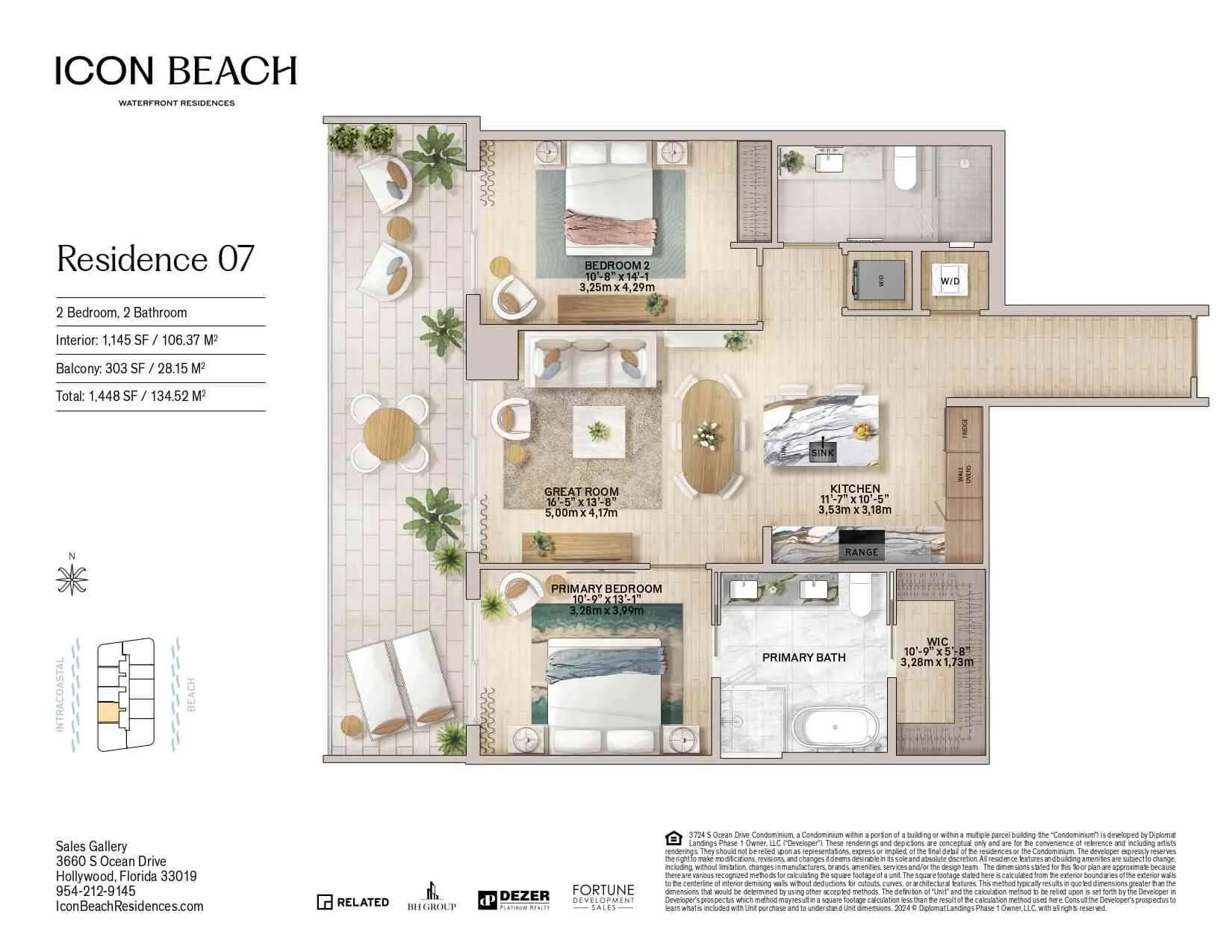 Icon Beach Residences — plano 7