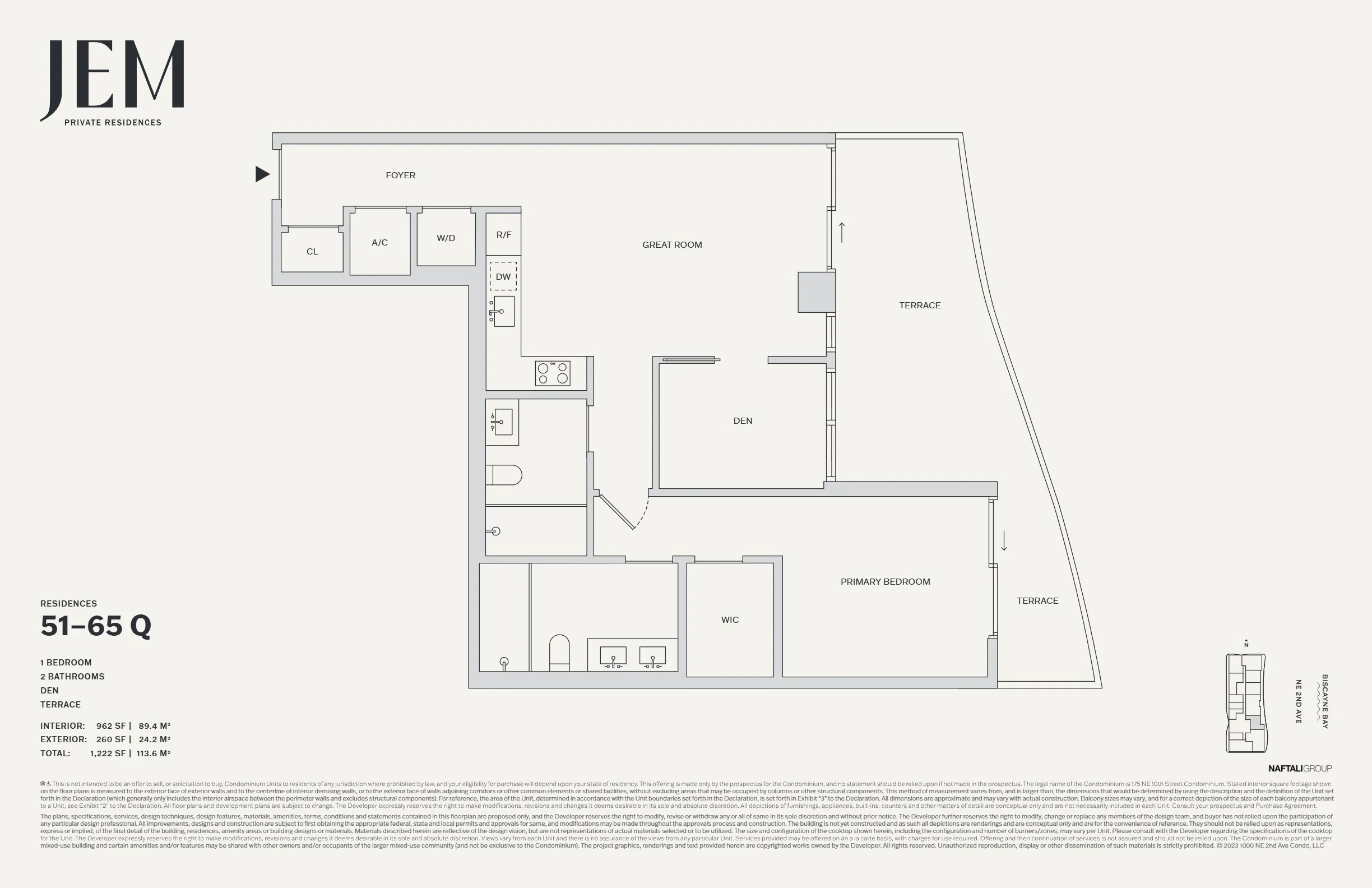 JEM Private Residences — plano 15