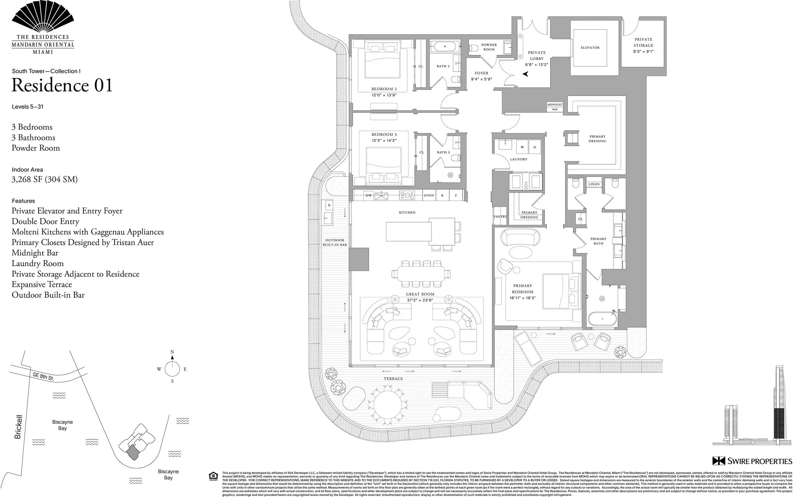 The Residences at Mandarin Oriental — Residencias 1