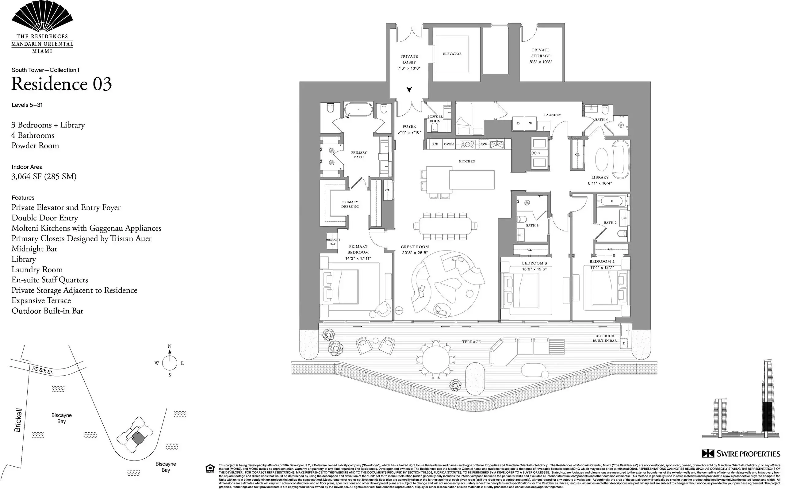 The Residences at Mandarin Oriental — Residencias 3