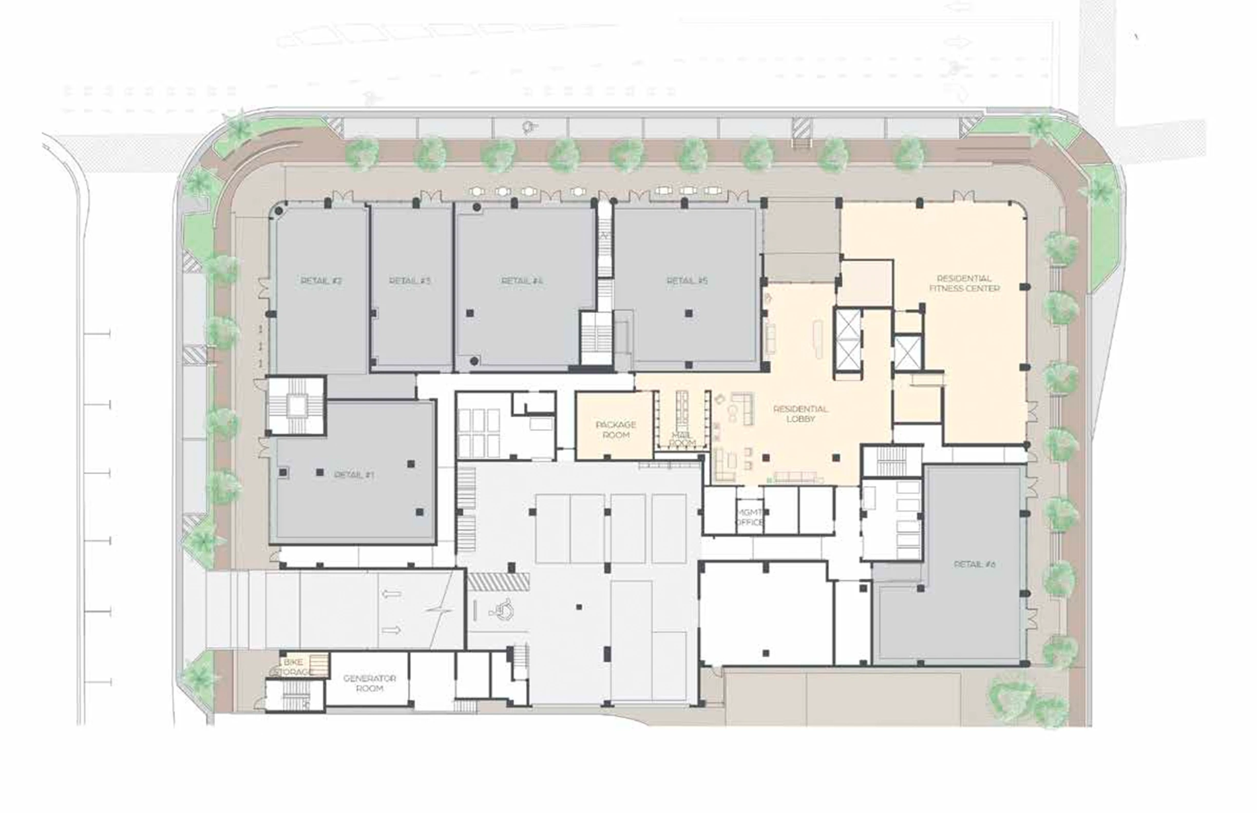 NoBe PARC Miami — plano 1