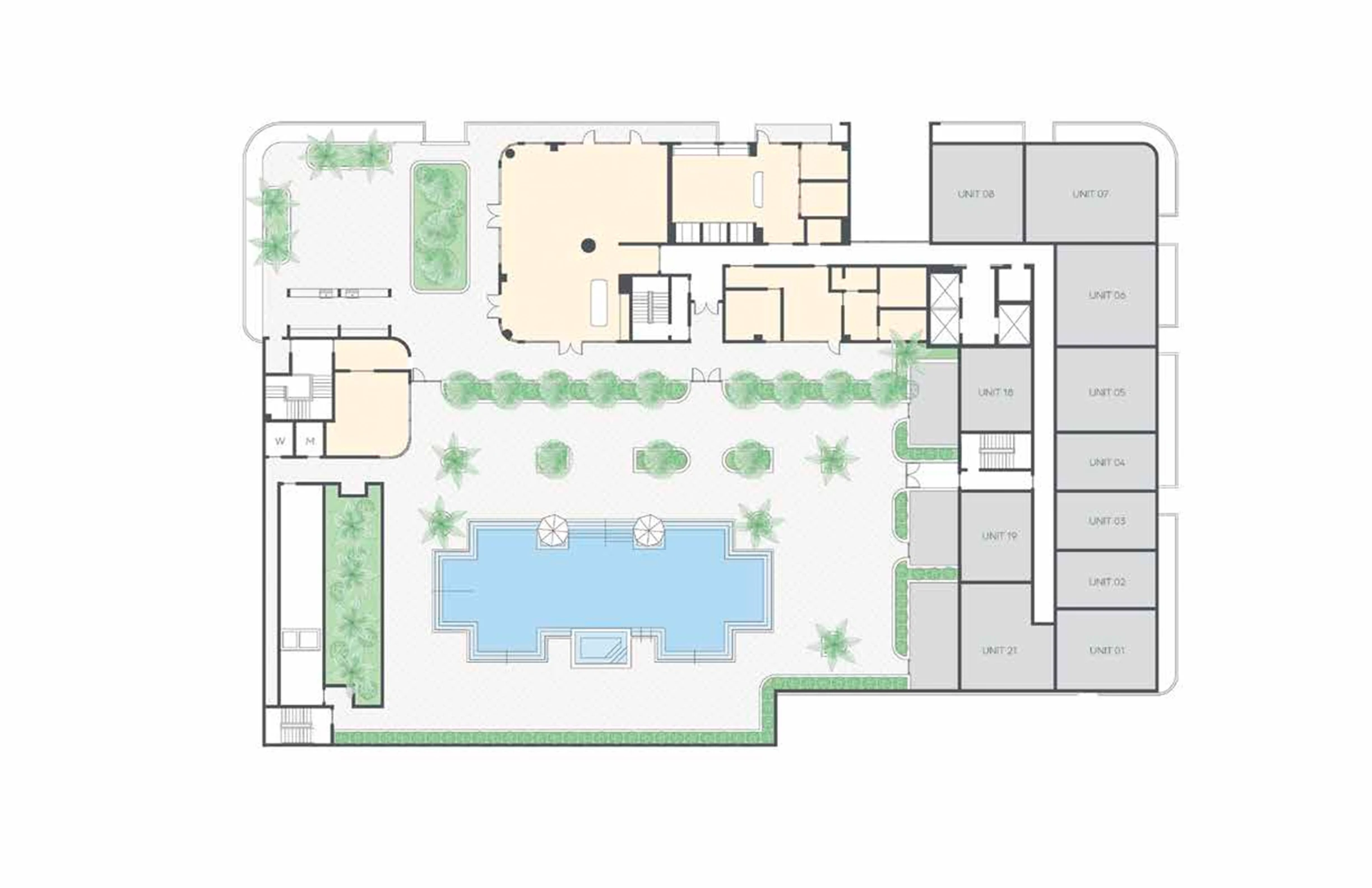 NoBe PARC Miami — plano 2