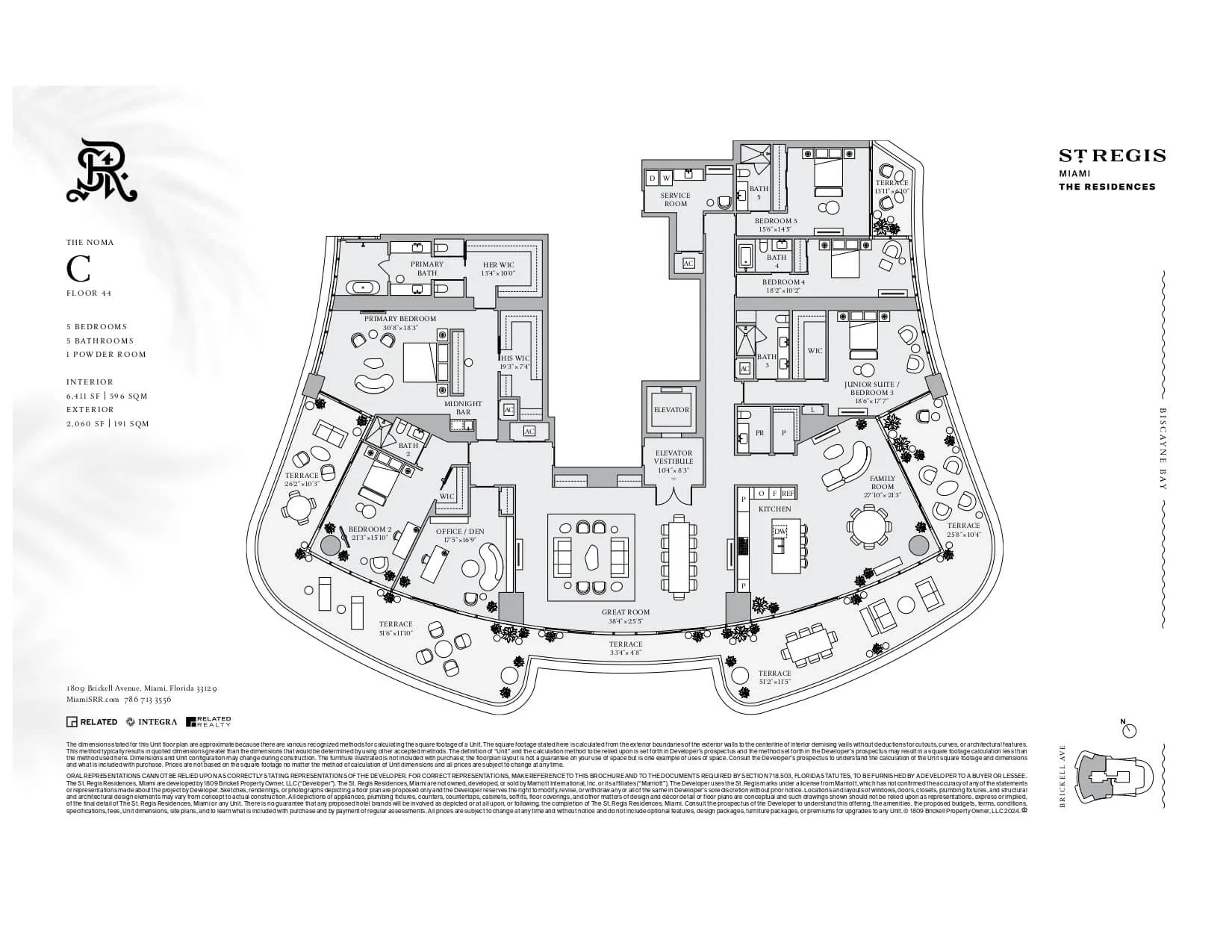 St. Regis Residences Miami — plano 5