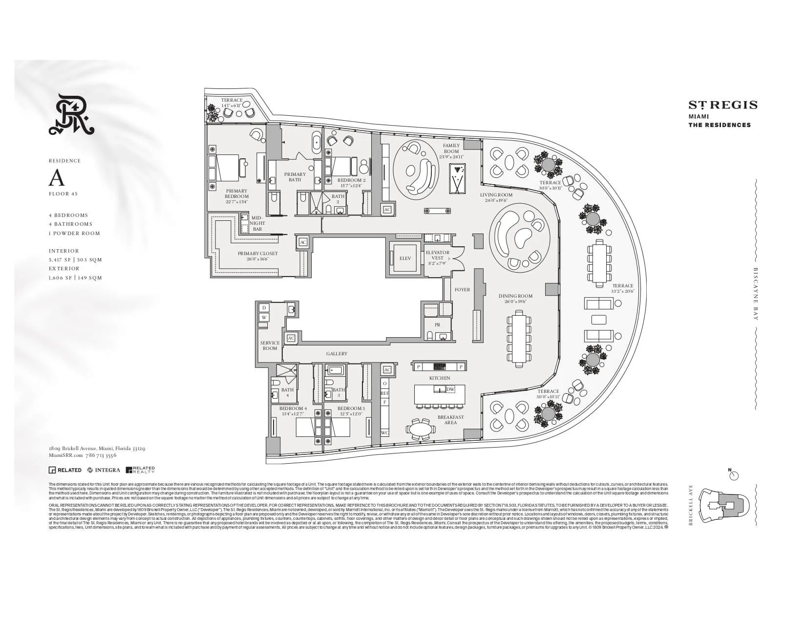 St. Regis Residences Miami — plano 6