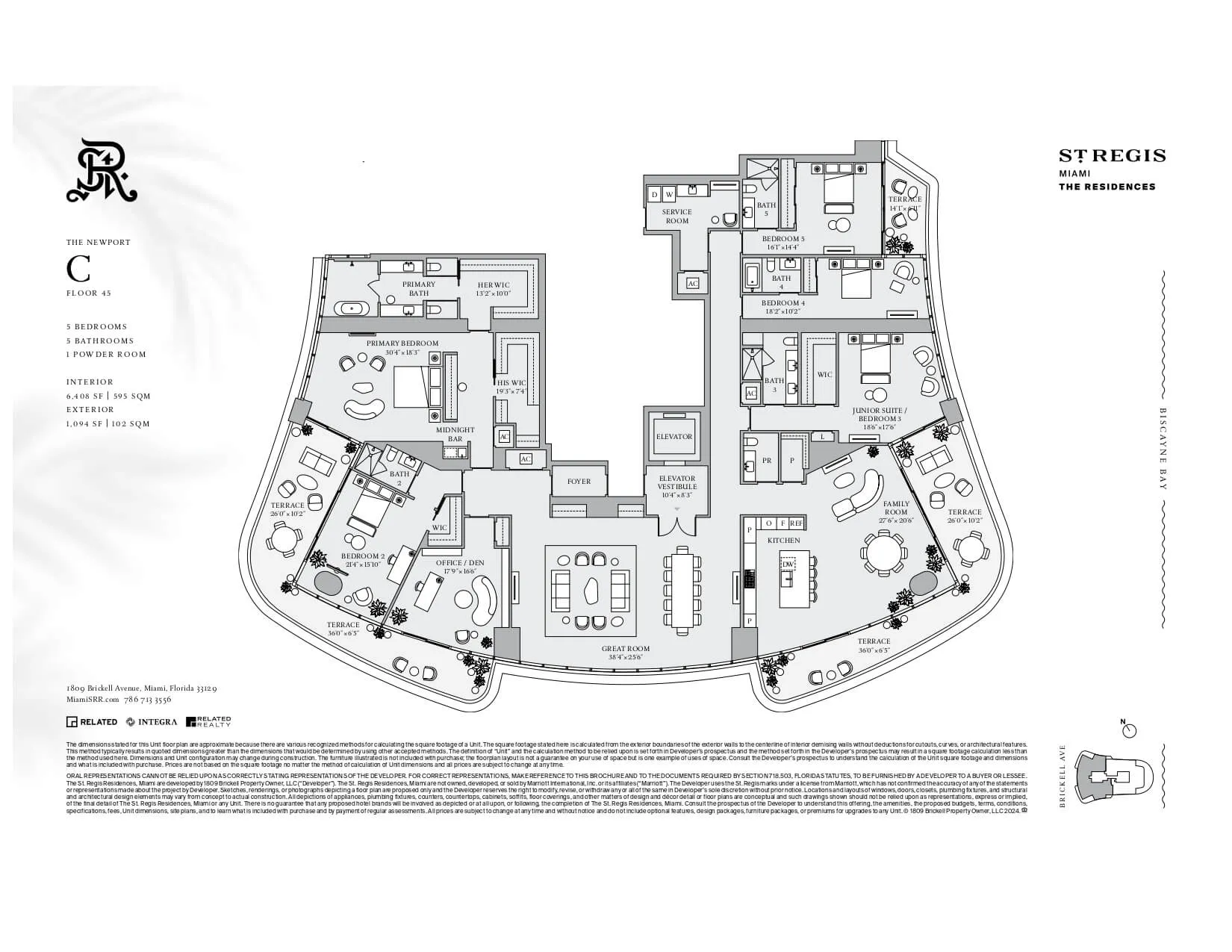 St. Regis Residences Miami — plano 7